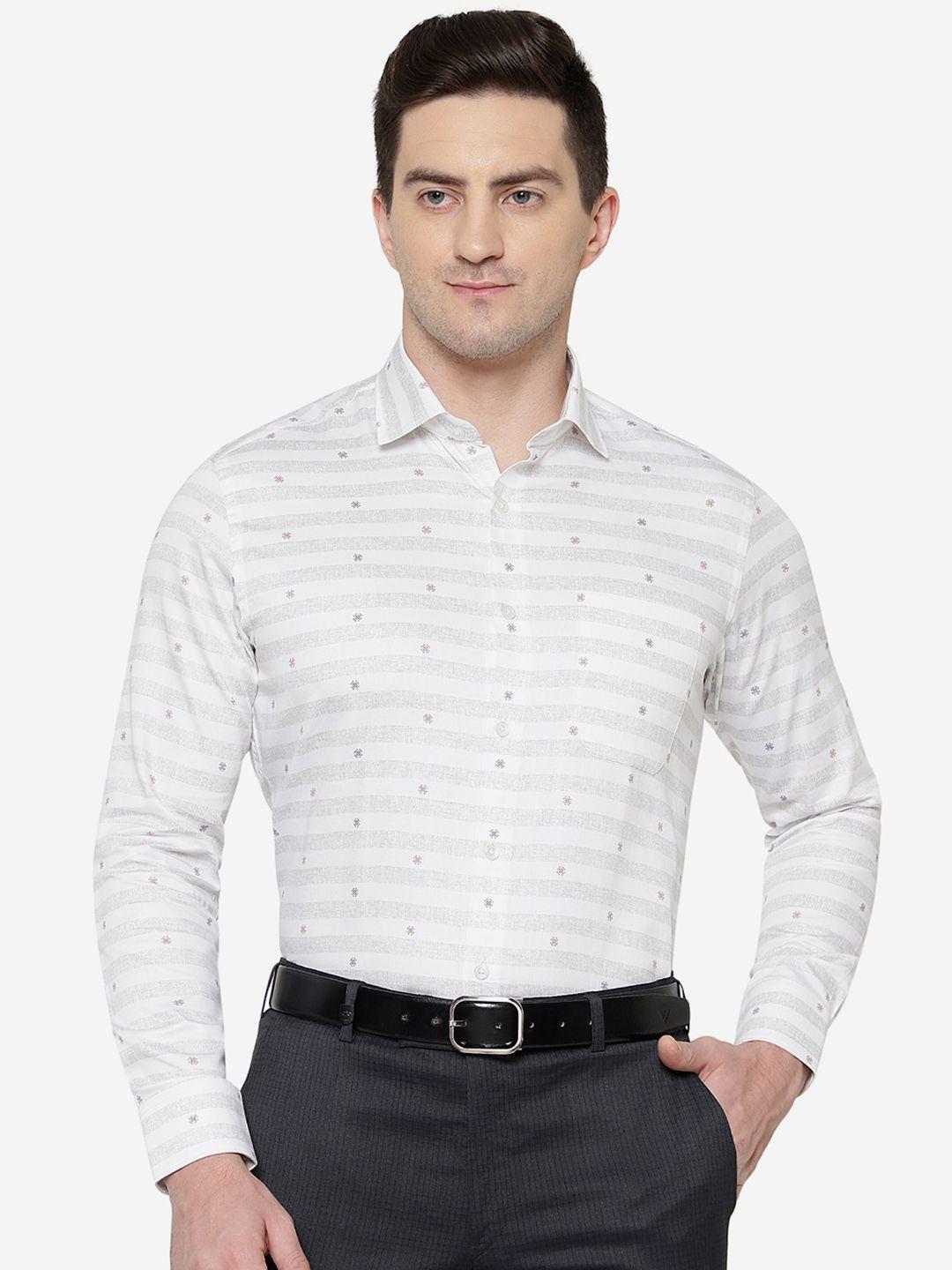 greenfibre-men-slim-fit-horizontal-stripes-formal-shirt