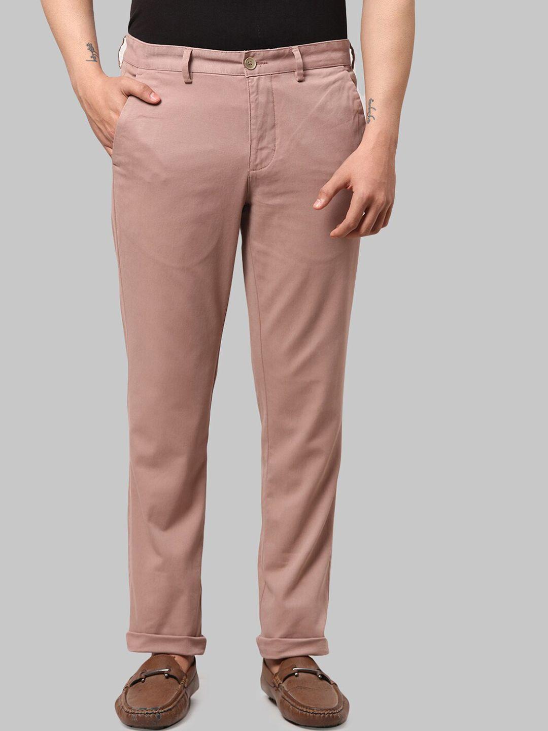 park-avenue-men-maroon-cotton-causal-trousers