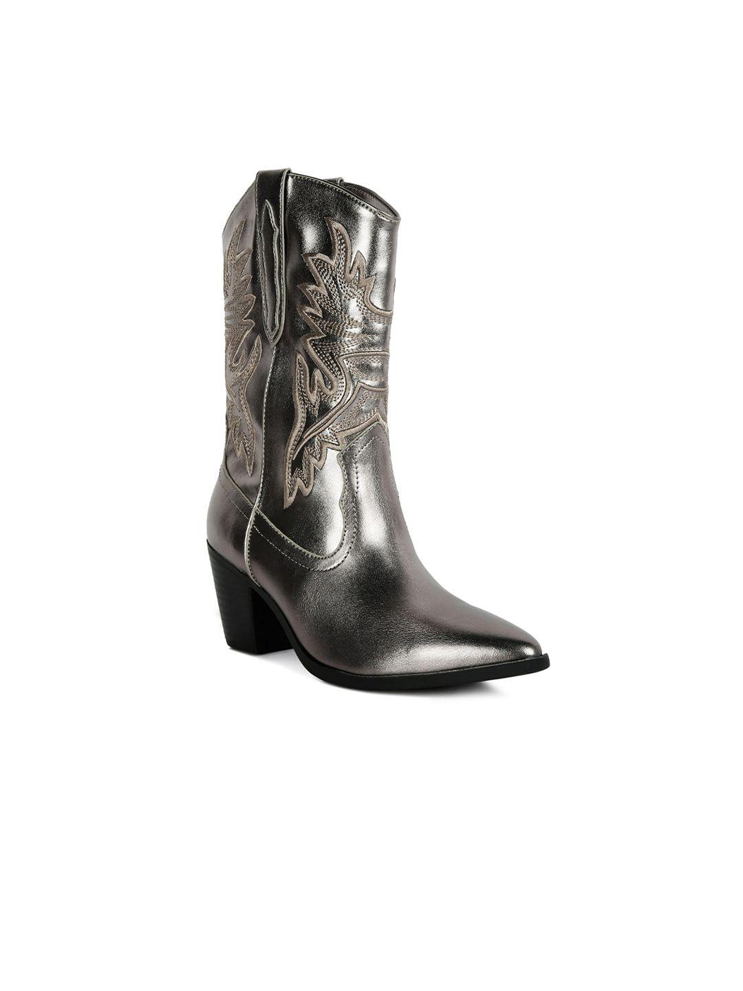 london-rag-women-cowboy-ankle-length-boots