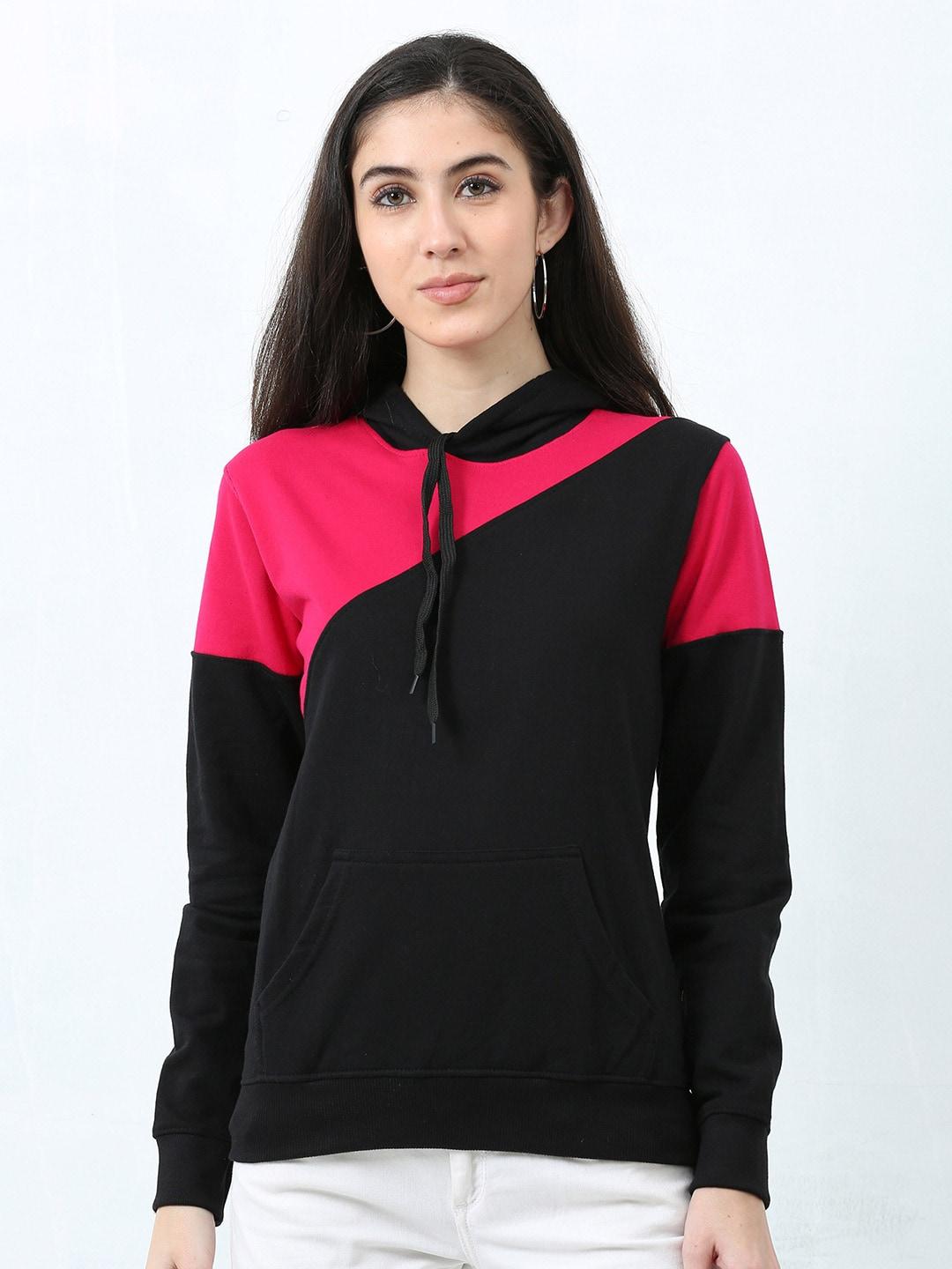 fleximaa-women-colourblocked-hooded-cotton-sweatshirt