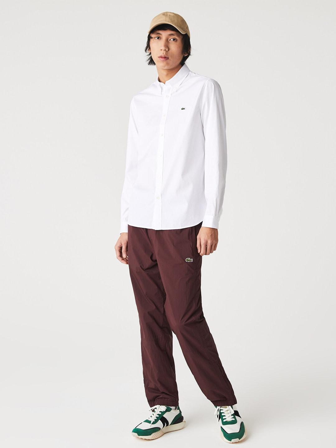 Lacoste Men Premium Pure Cotton Casual Shirt