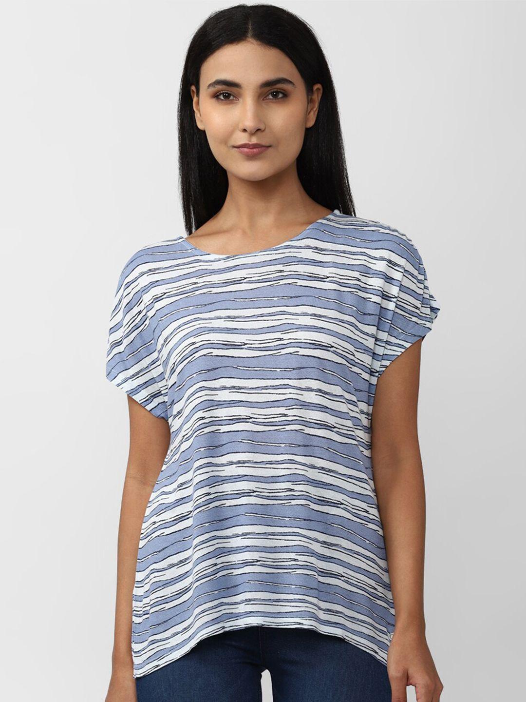 van-heusen-woman-striped-extended-sleeves-top