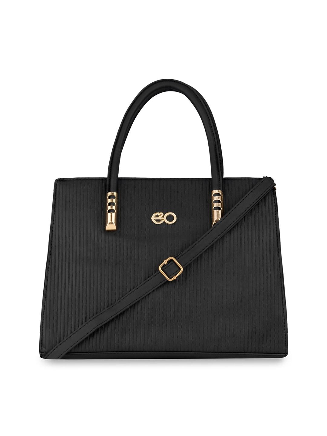 E2O Textured PU Structured Handheld Bag