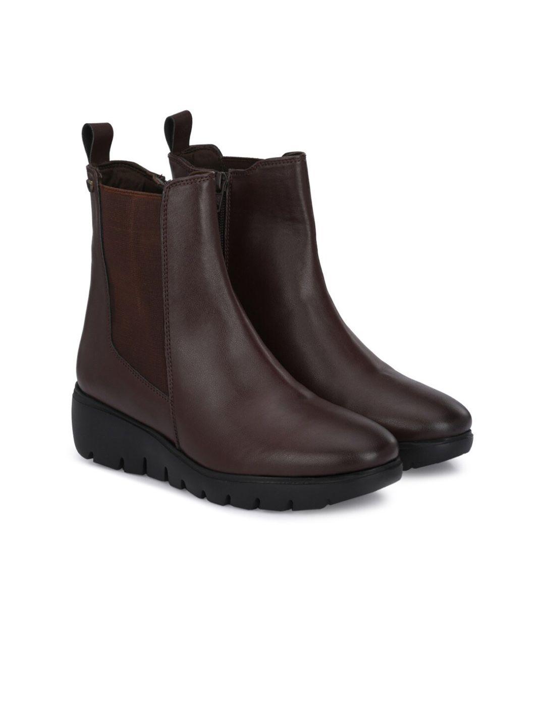 delize-women-round-toe-casual-wedge-chelsea-boots
