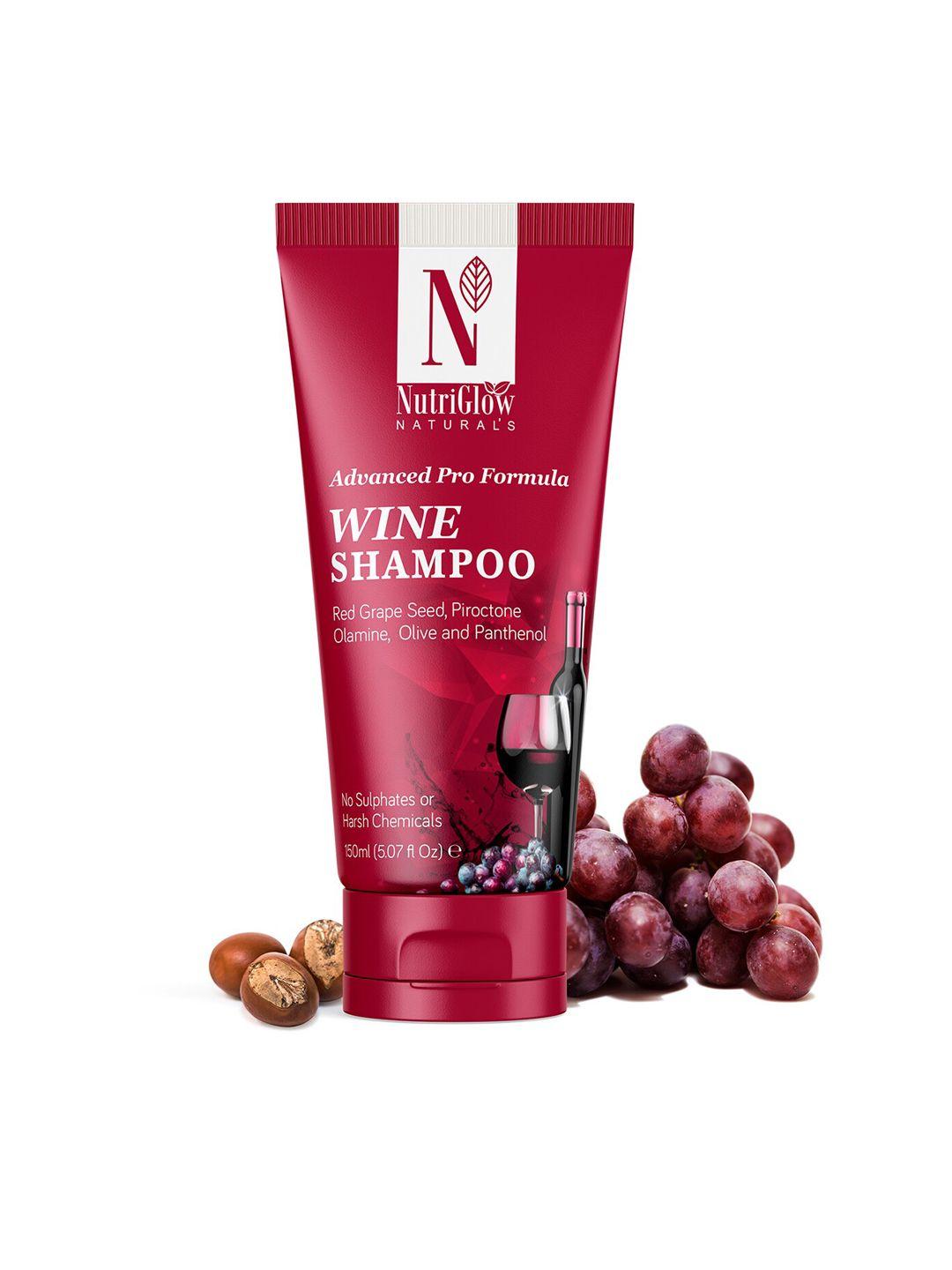 NutriGlow Naturals Advanced Pro Formula Wine Shampoo - 150 ml