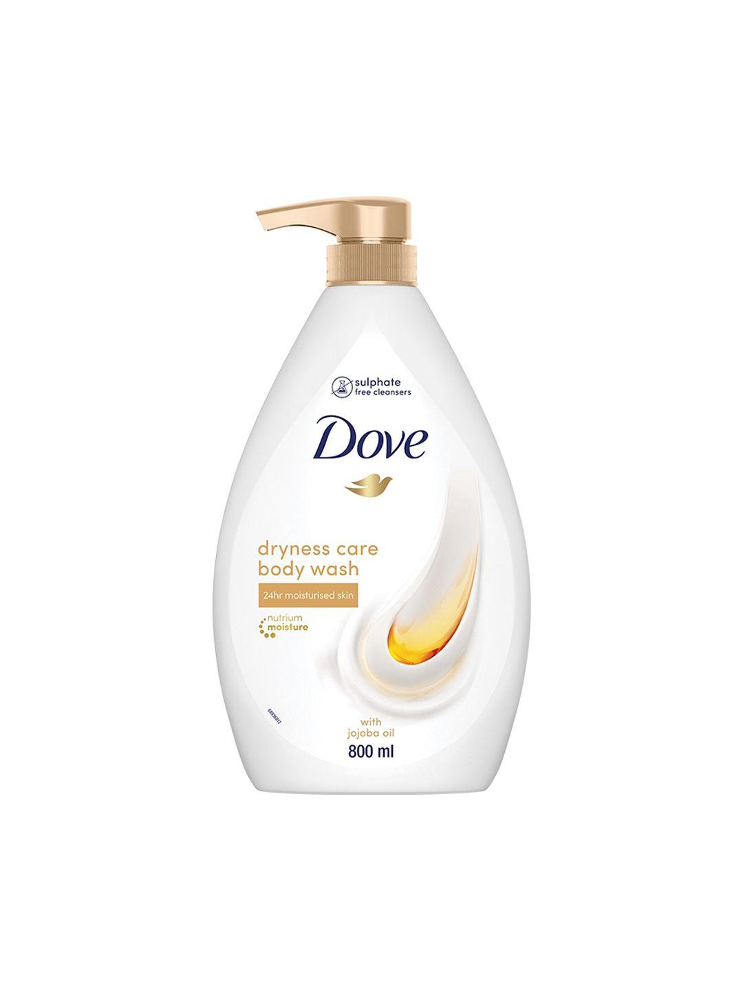 Dove Dryness Care Body Wash with Jojoba Oil for Moisturised Skin - 800ml