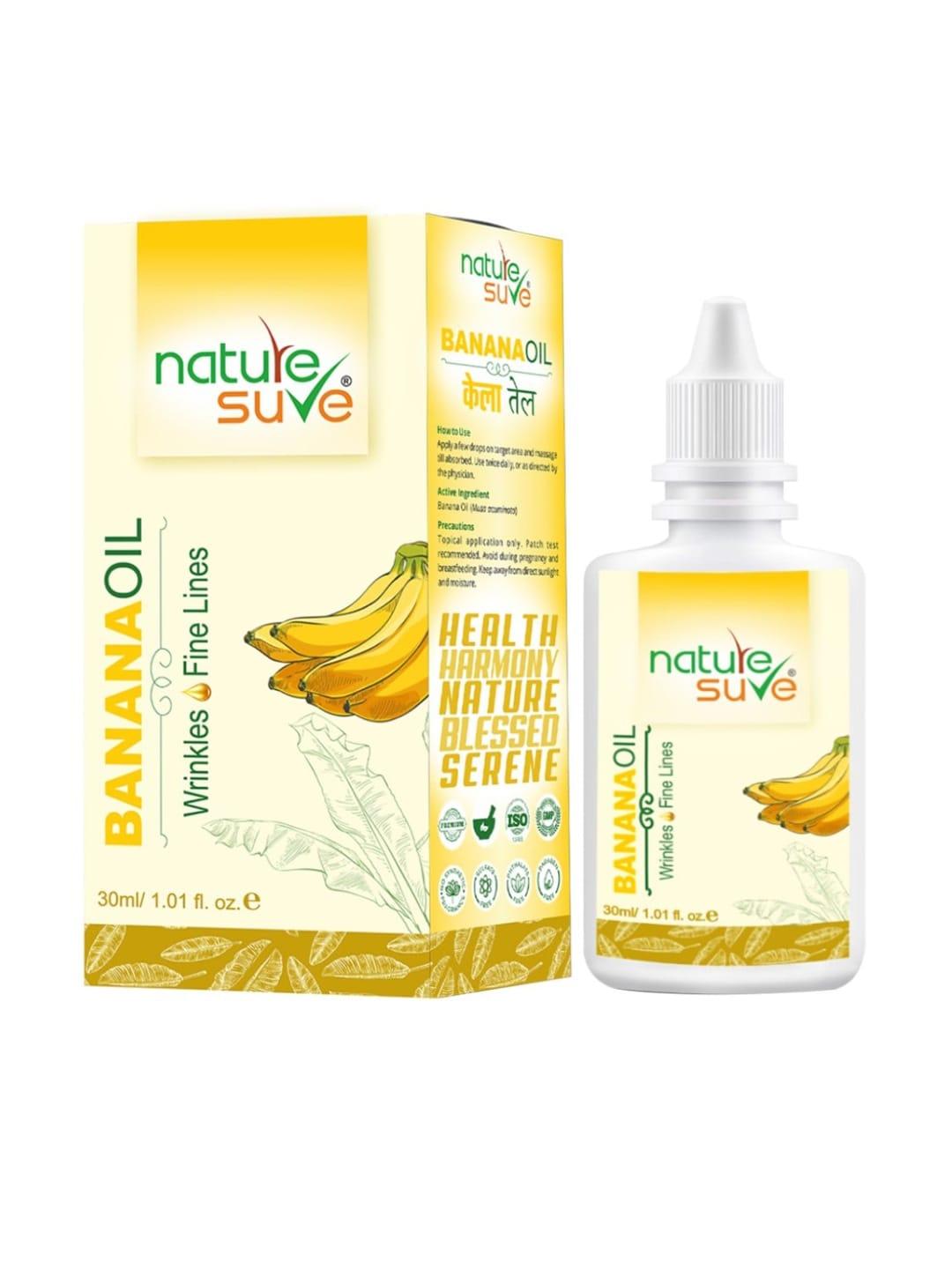 Nature Sure Banana Massage Oil For Wrinkles & Fine Lines - 30 ml