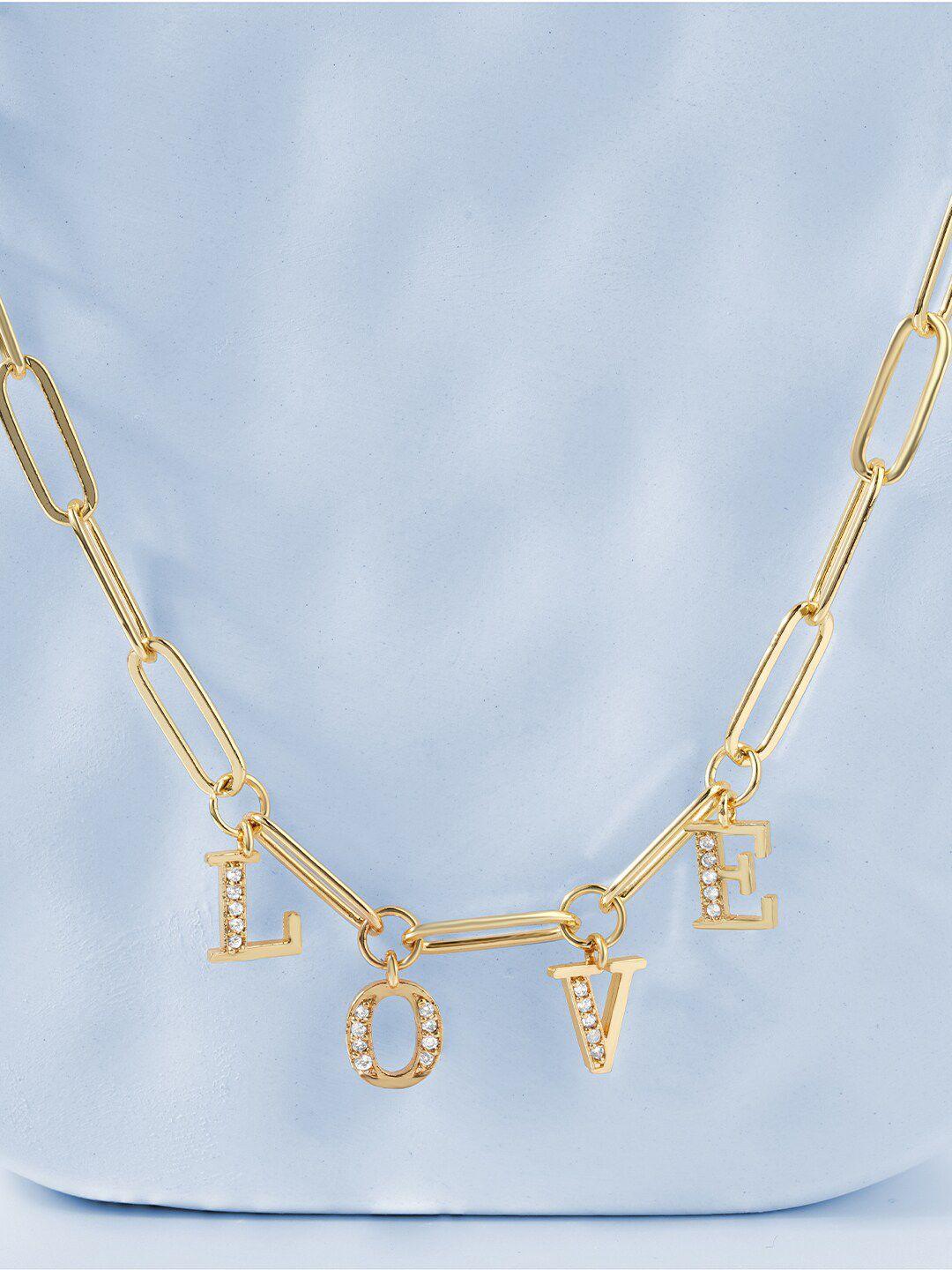 MINUTIAE Gold-Plated Necklace