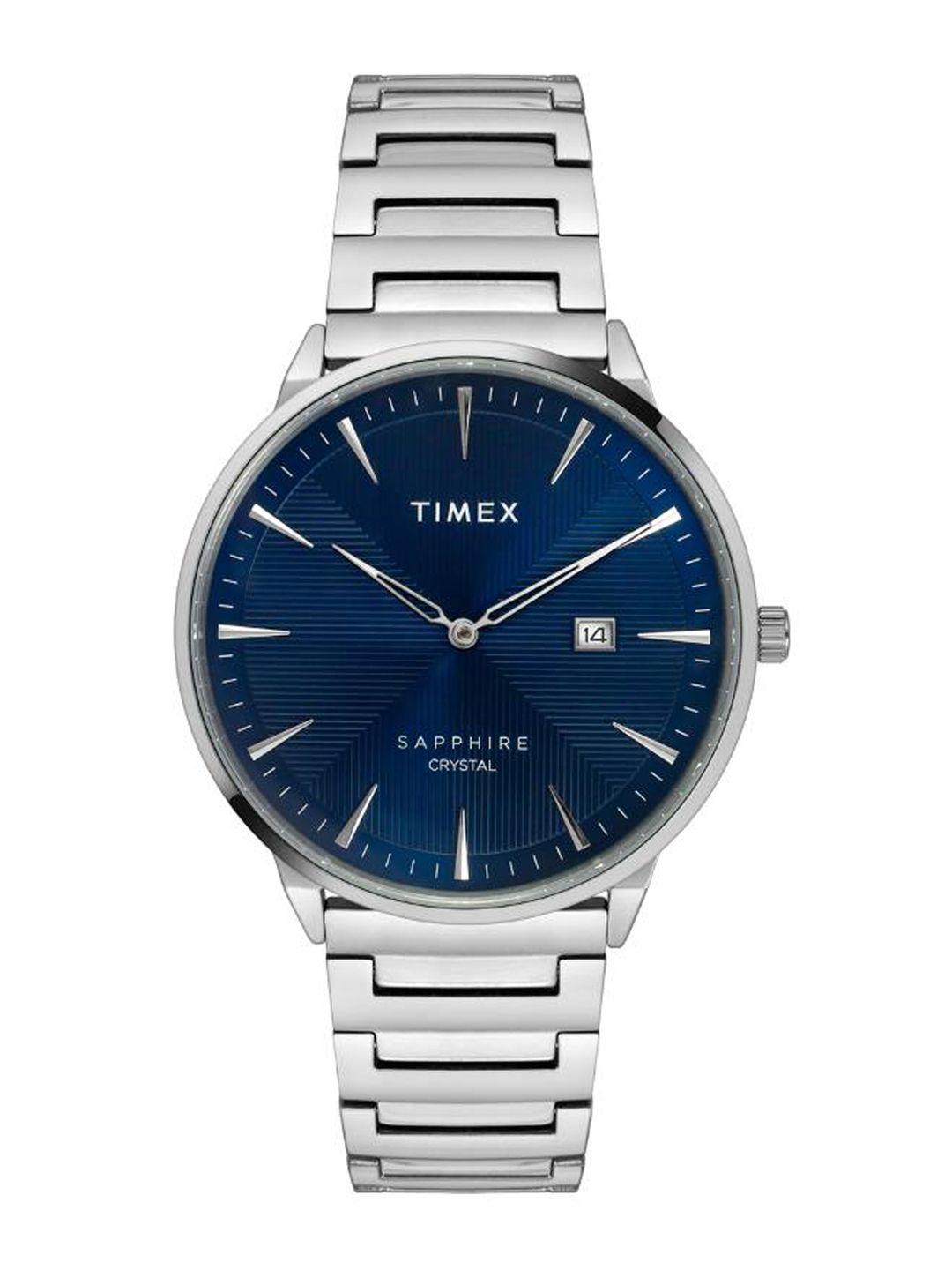 timex-men-dial-&-stainless-steel-bracelet-style-straps-analogue-watch
