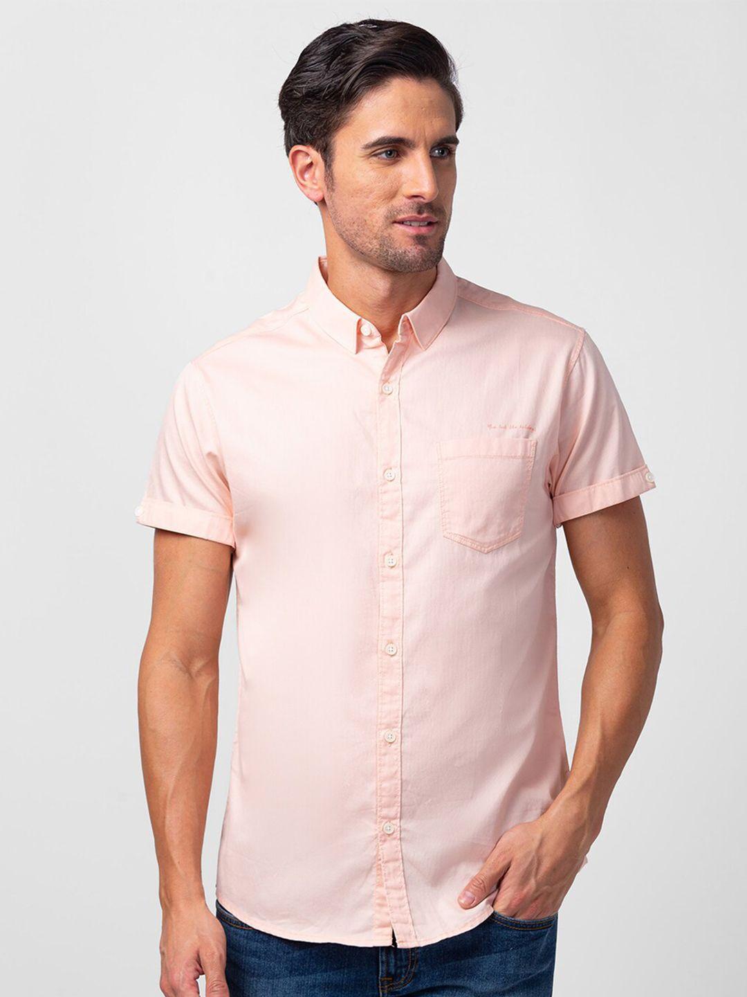 spykar-men-cotton-slim-fit-casual-shirt