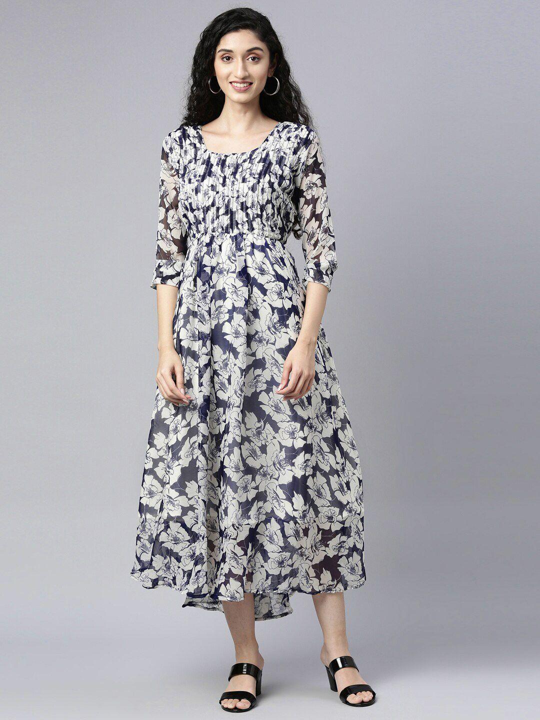 souchii-floral-printed-chiffon-empire-midi-dress