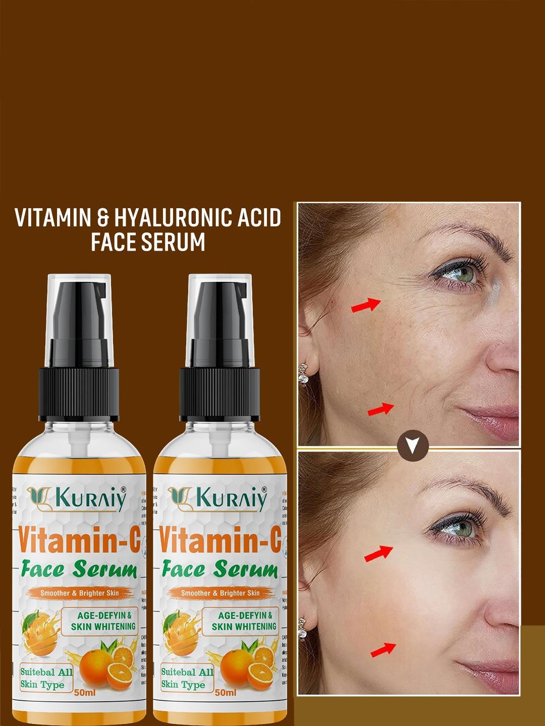 KURAIY Set Of 2 Vitamin C Face Serum - 50 ml each