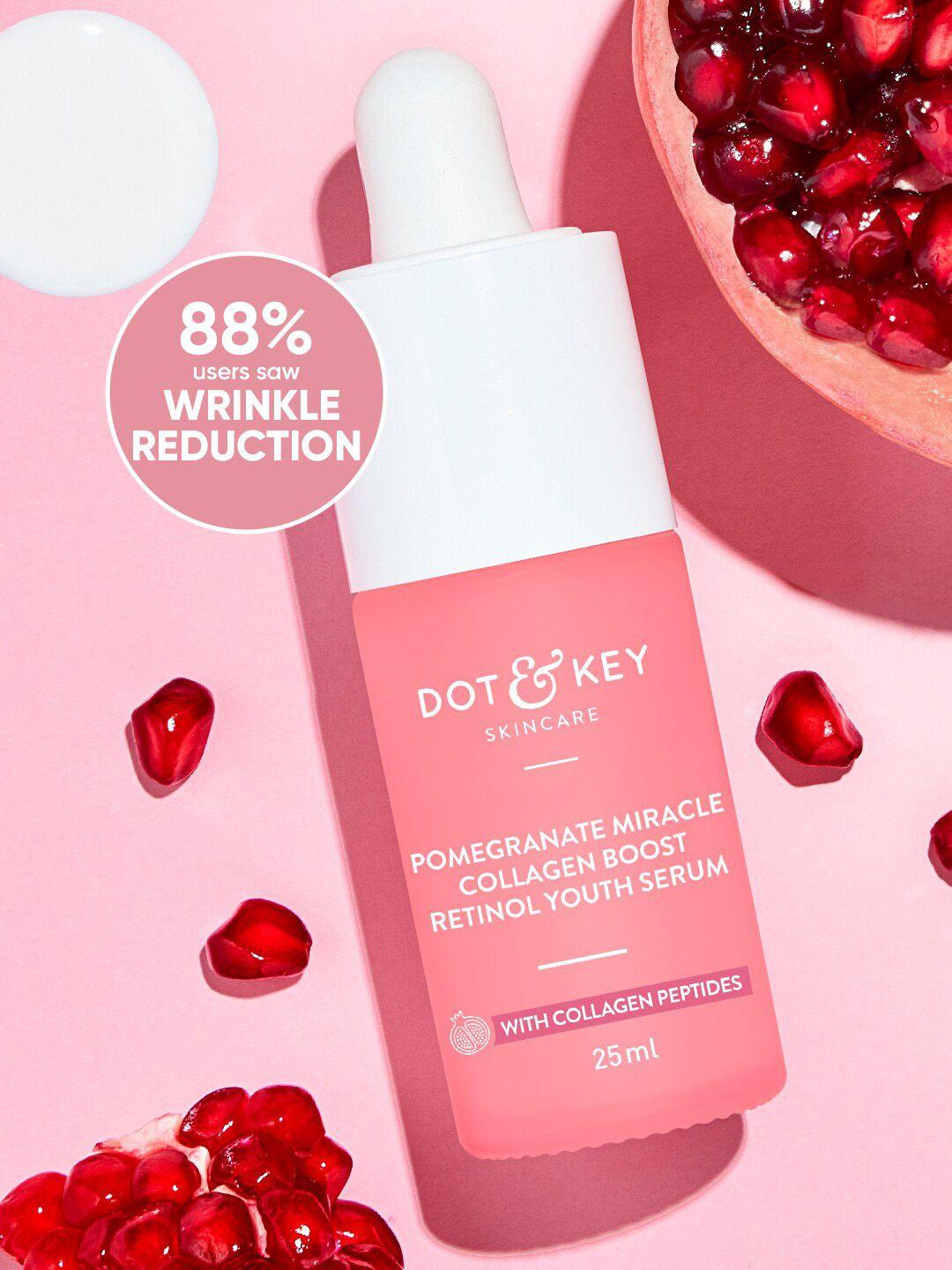 DOT & KEY 0.9% Retinol & Pomegranate Anti-Ageing Face Serum for Fine Line & Wrinkles-25ml
