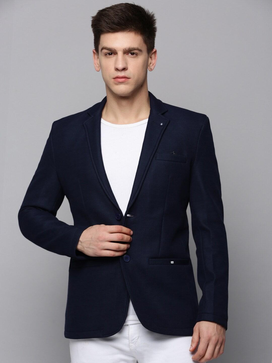 SHOWOFF Men Single-Breasted Casual Blazers