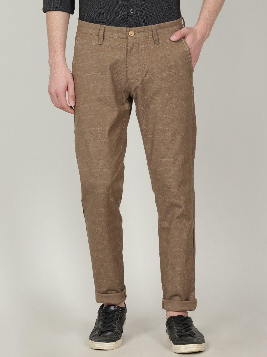 crocodile-men-checked-cotton-tailored-tapered-fit-trousers
