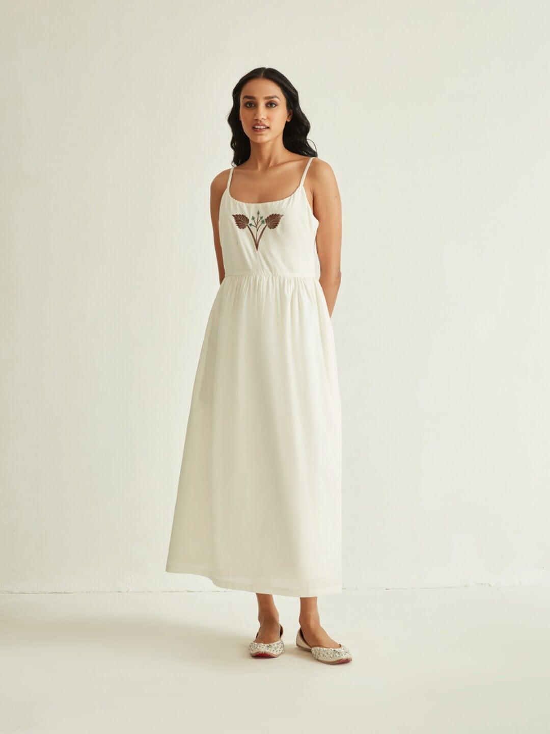 ancestry-off-shoulder-strap-cotton--a-line-midi-dress