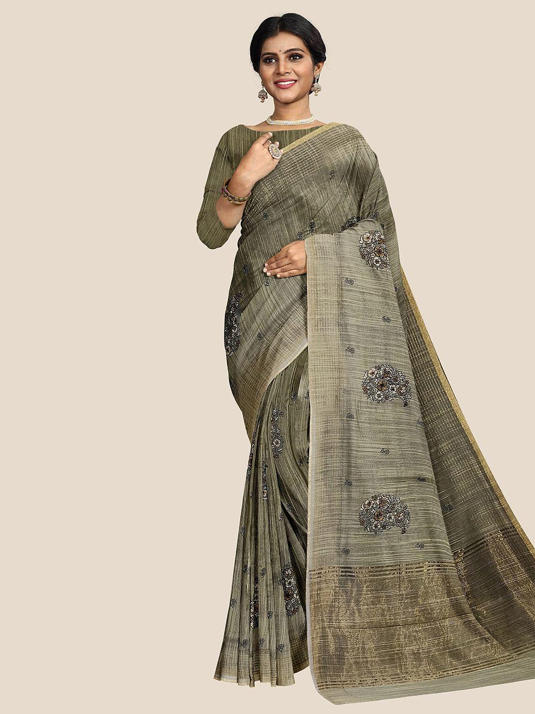 the-chennai-silks-floral-zari-banarasi-saree