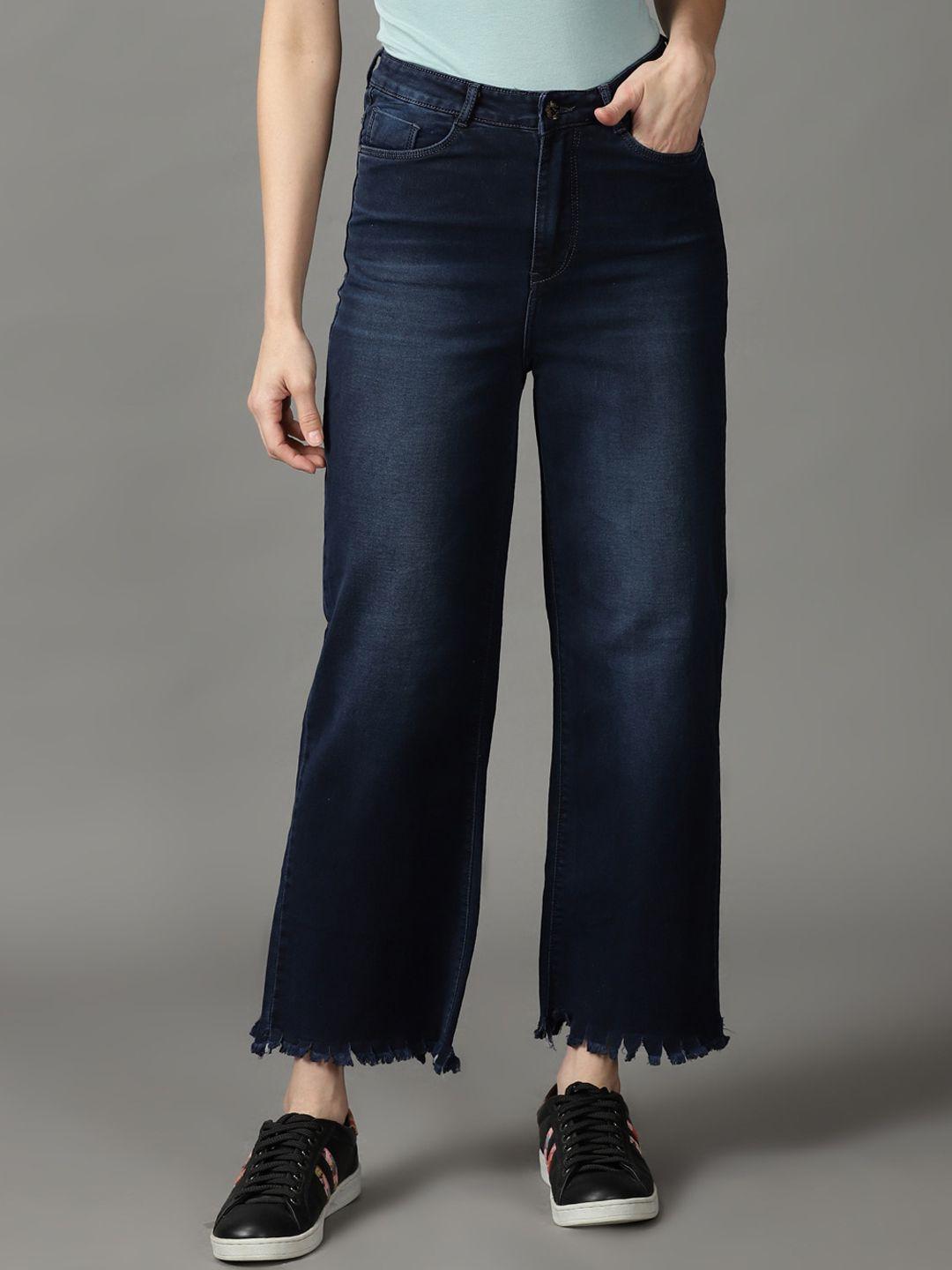showoff-women-straight-fit-high-rise-light-fade-stretchable-jeans