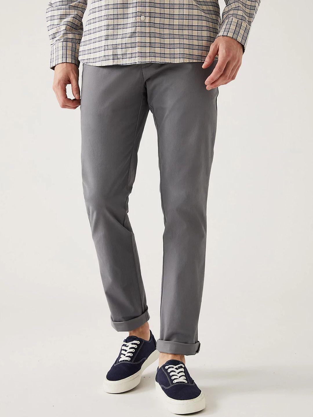 marks-&-spencer-men-mid-rise-chinos-trousers