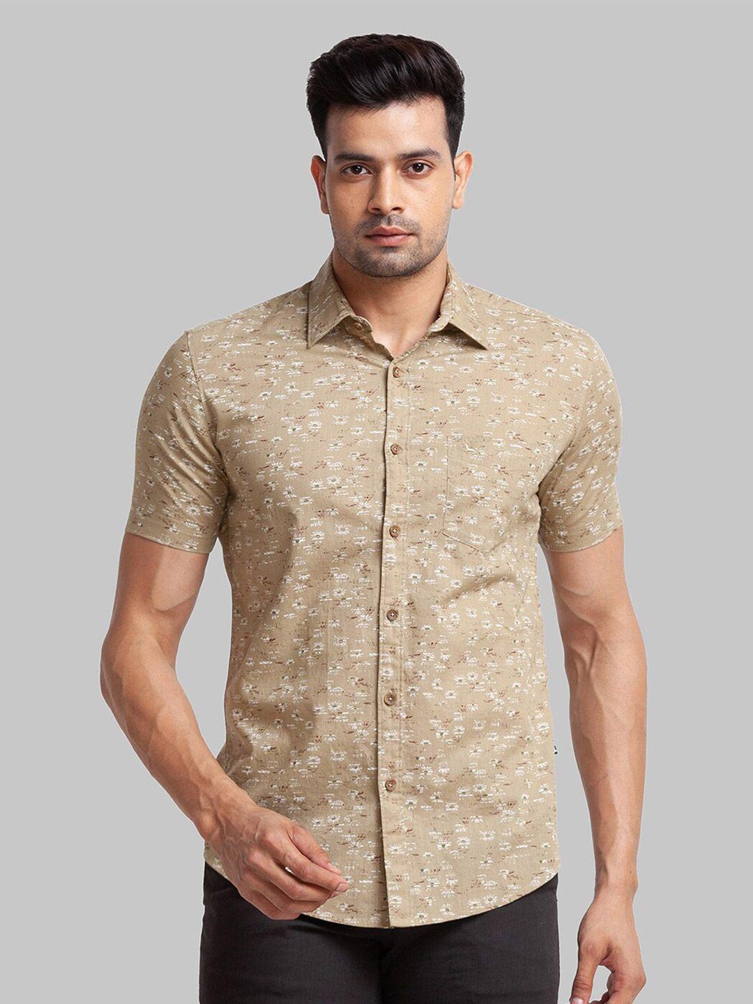parx-men-floral-printed-cotton-slim-fit-casual-shirt