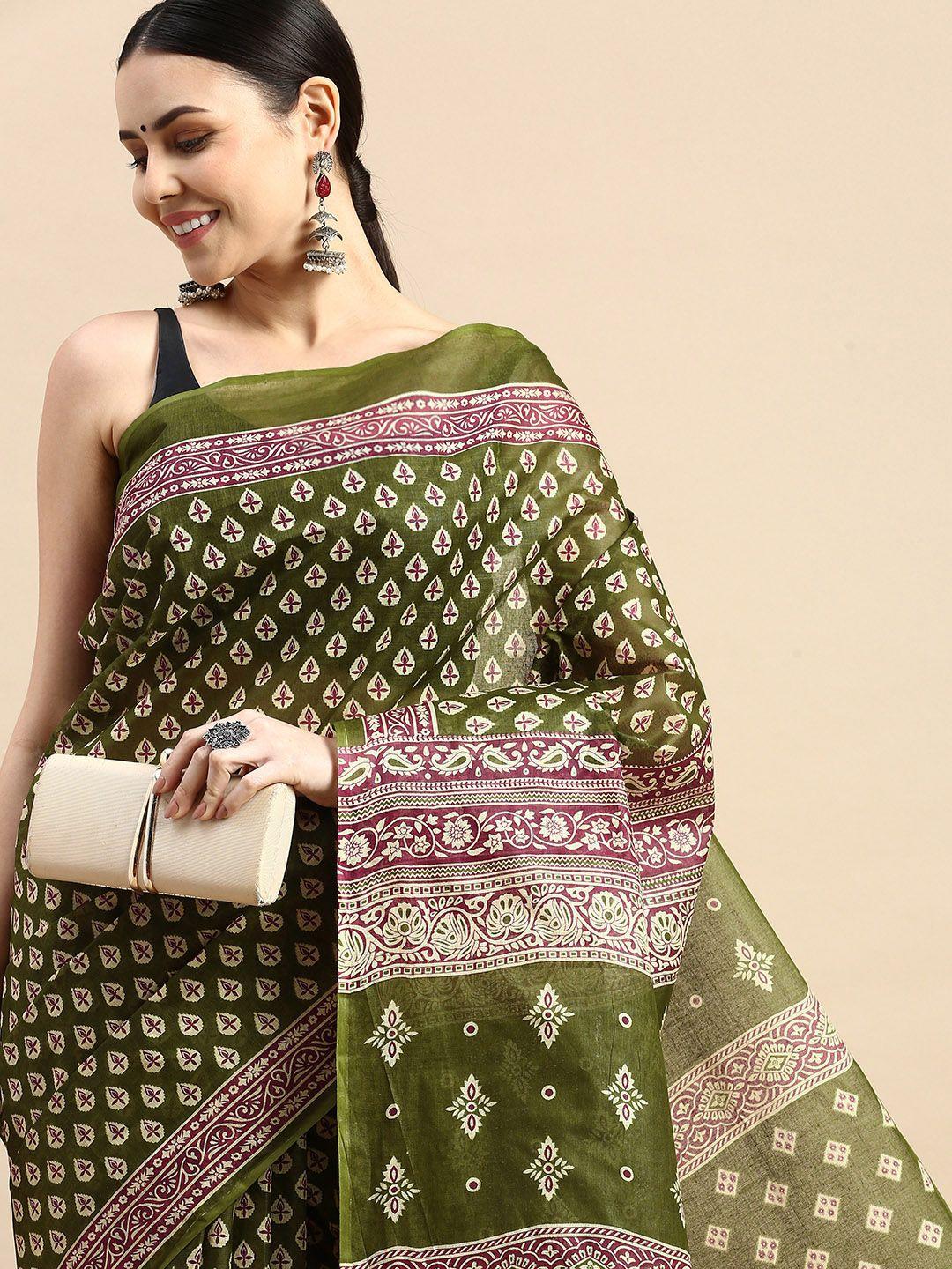 shanvika-ethnic-motifs-printed-pure-cotton-block-print-saree