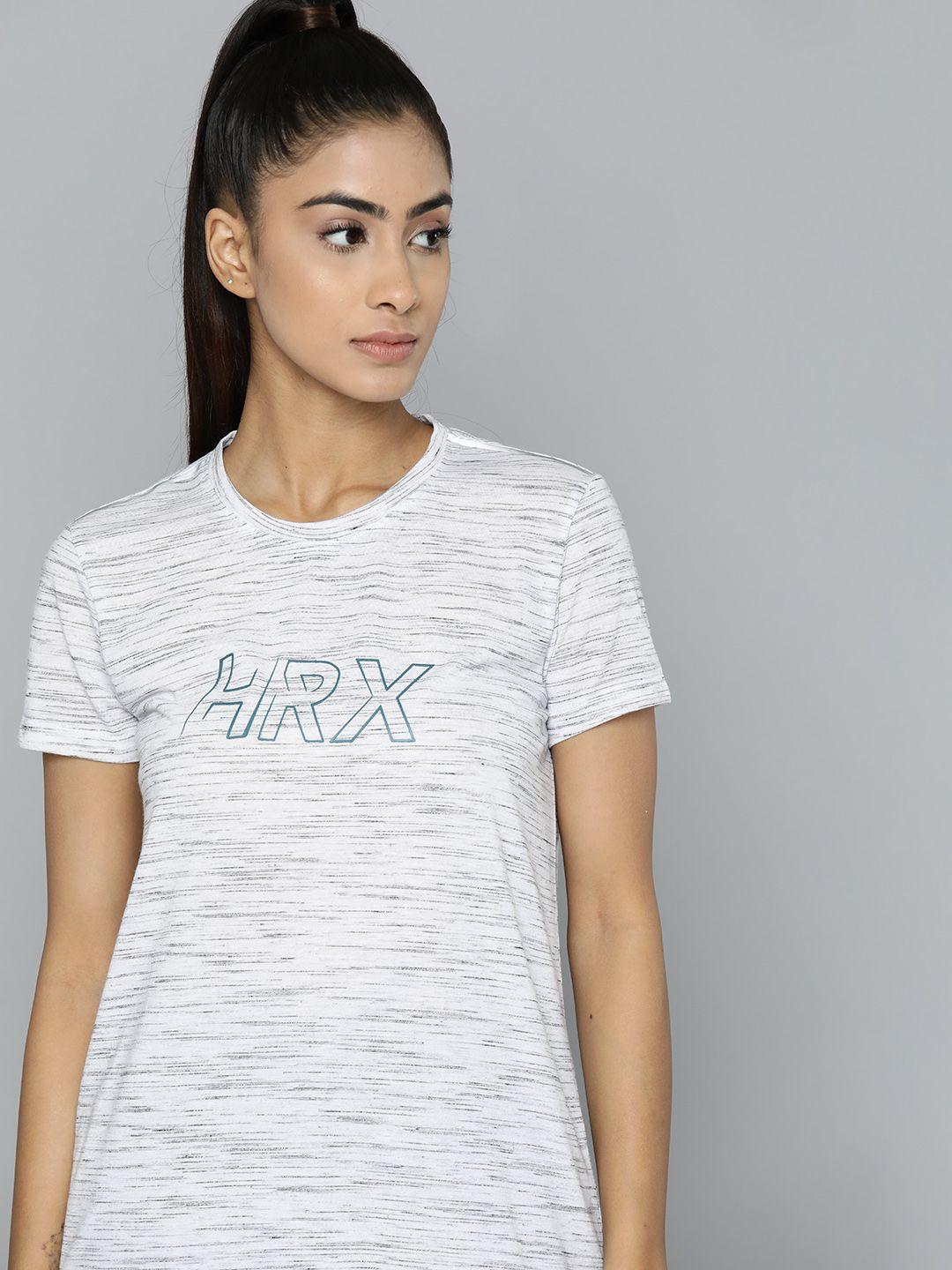 HRX by Hrithik Roshan Brand Logo Printed Running T-shirt
