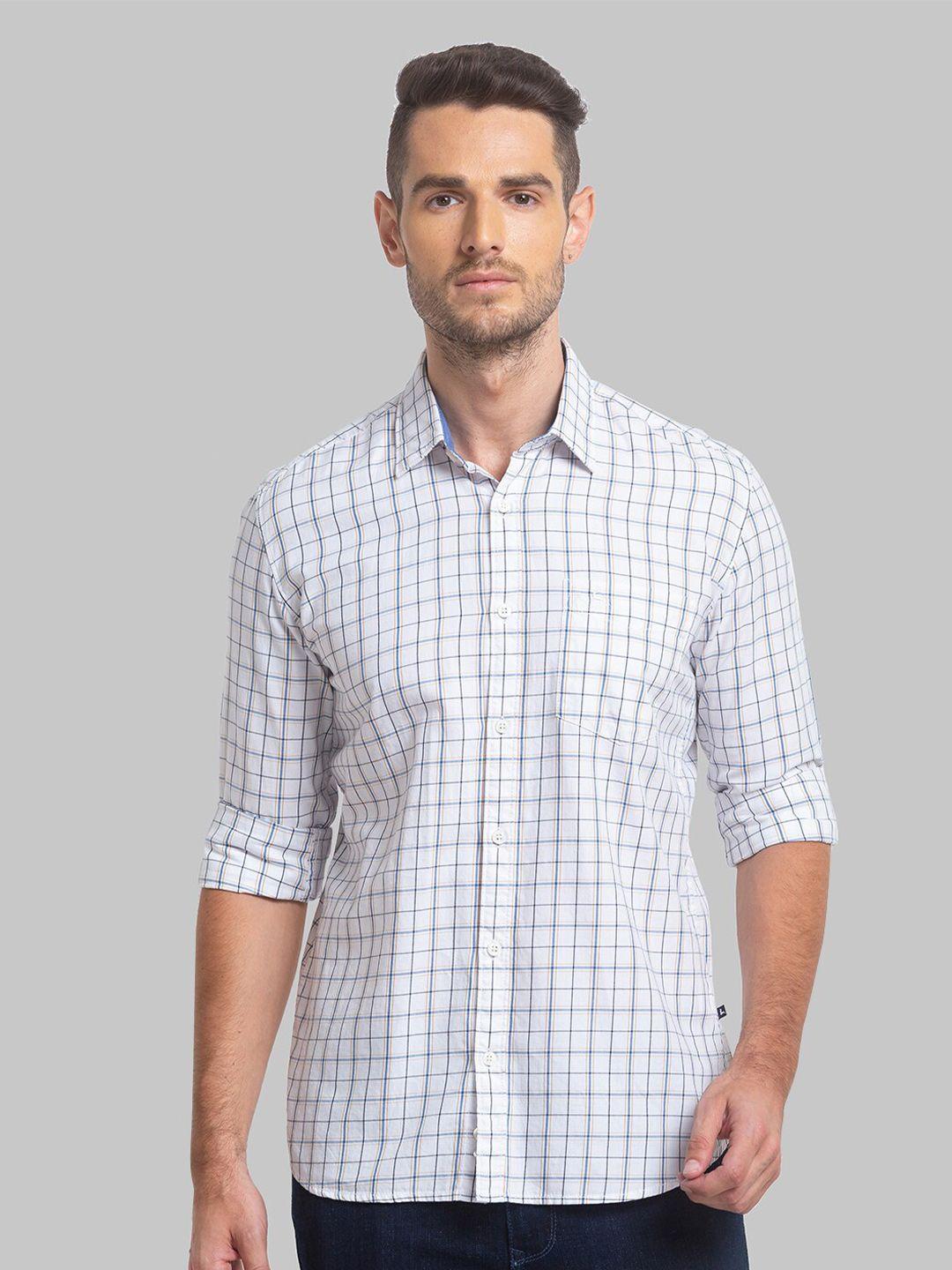 parx-men-slim-fit-checked-casual-cotton-shirt