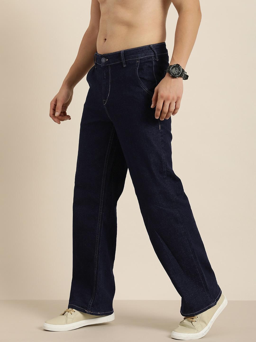 Moda Rapido Men Mid-Rise Baggy Fit Stretchable Jeans