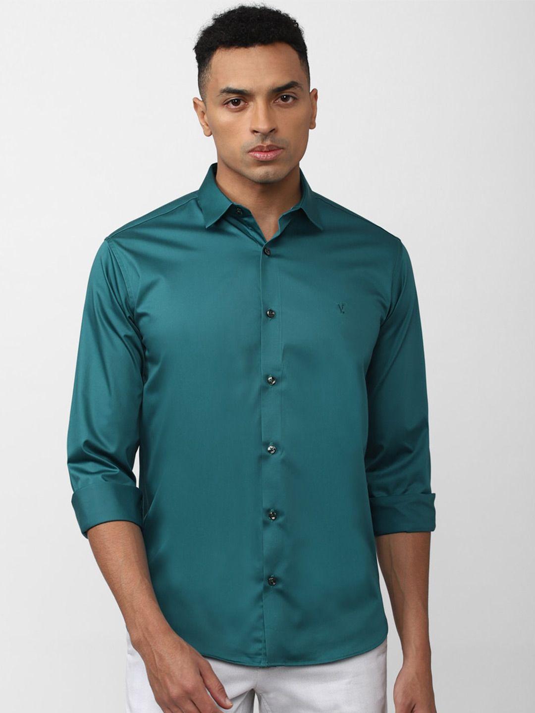 v-dot-men-slim-fit-casual-pure-cotton-shirt