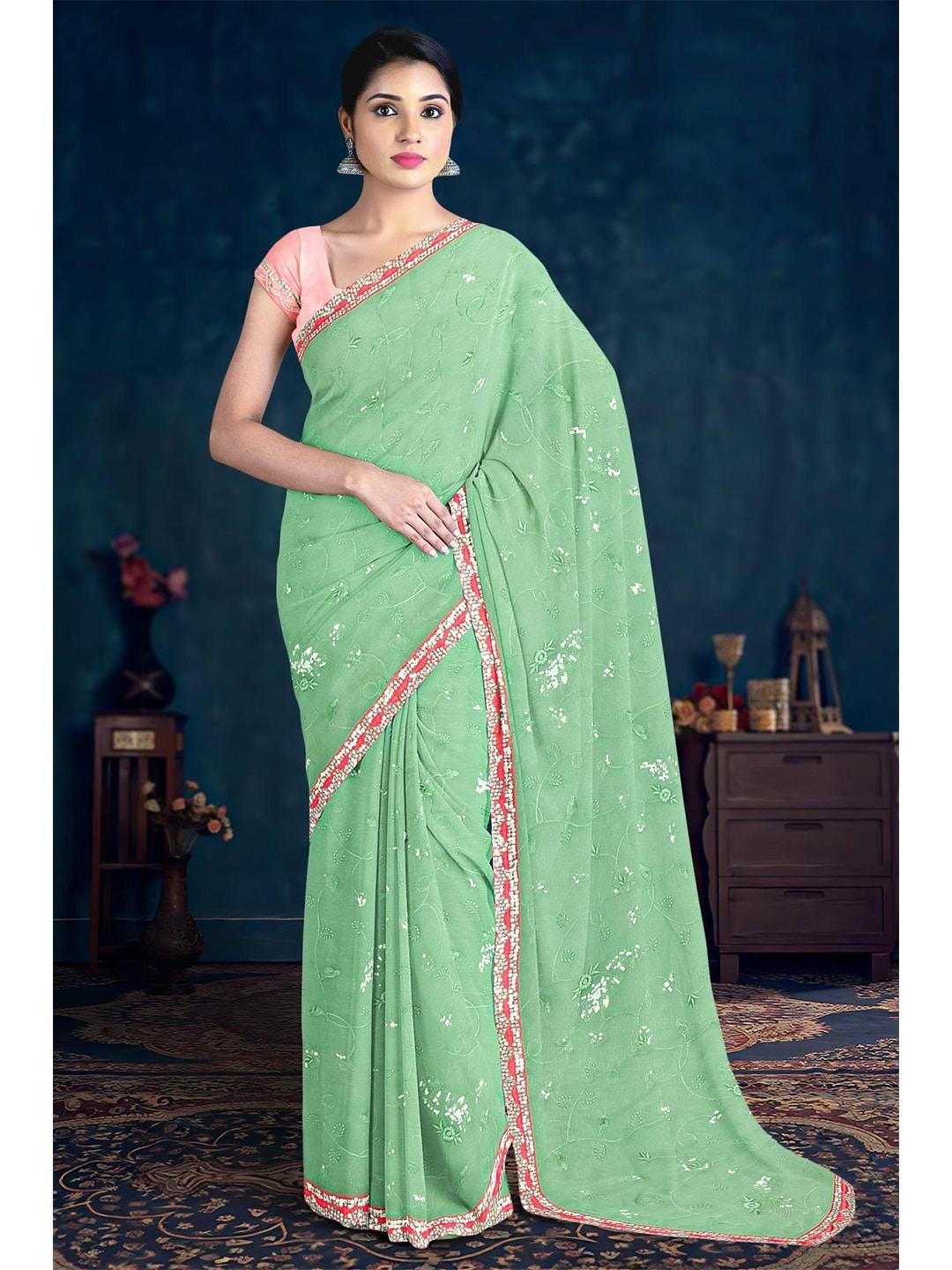 kalamandir-floral-embroidered-saree