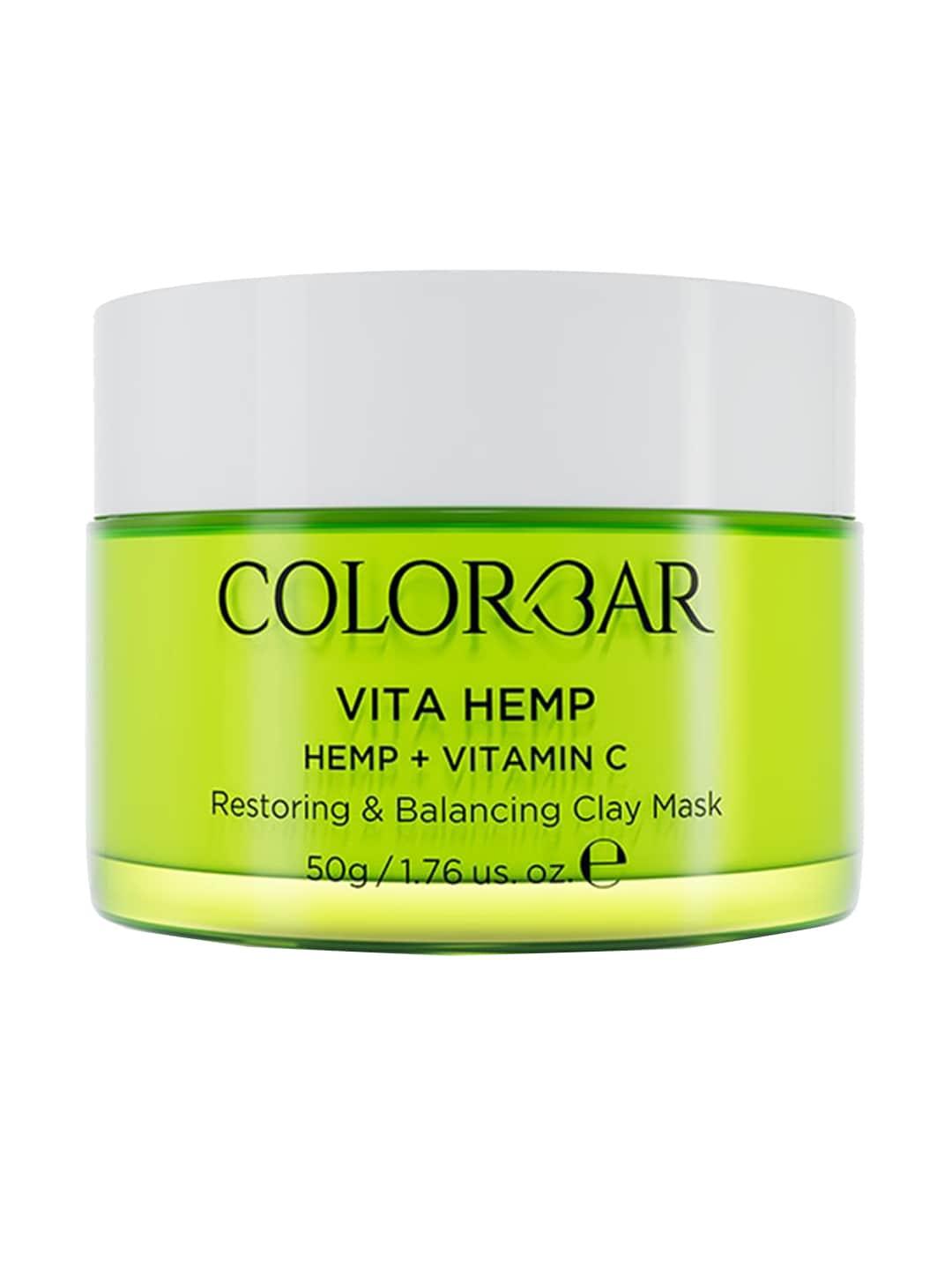 Colorbar Vita Hemp Restoring & Balancing Clay Mask with Vitamin C - 50g