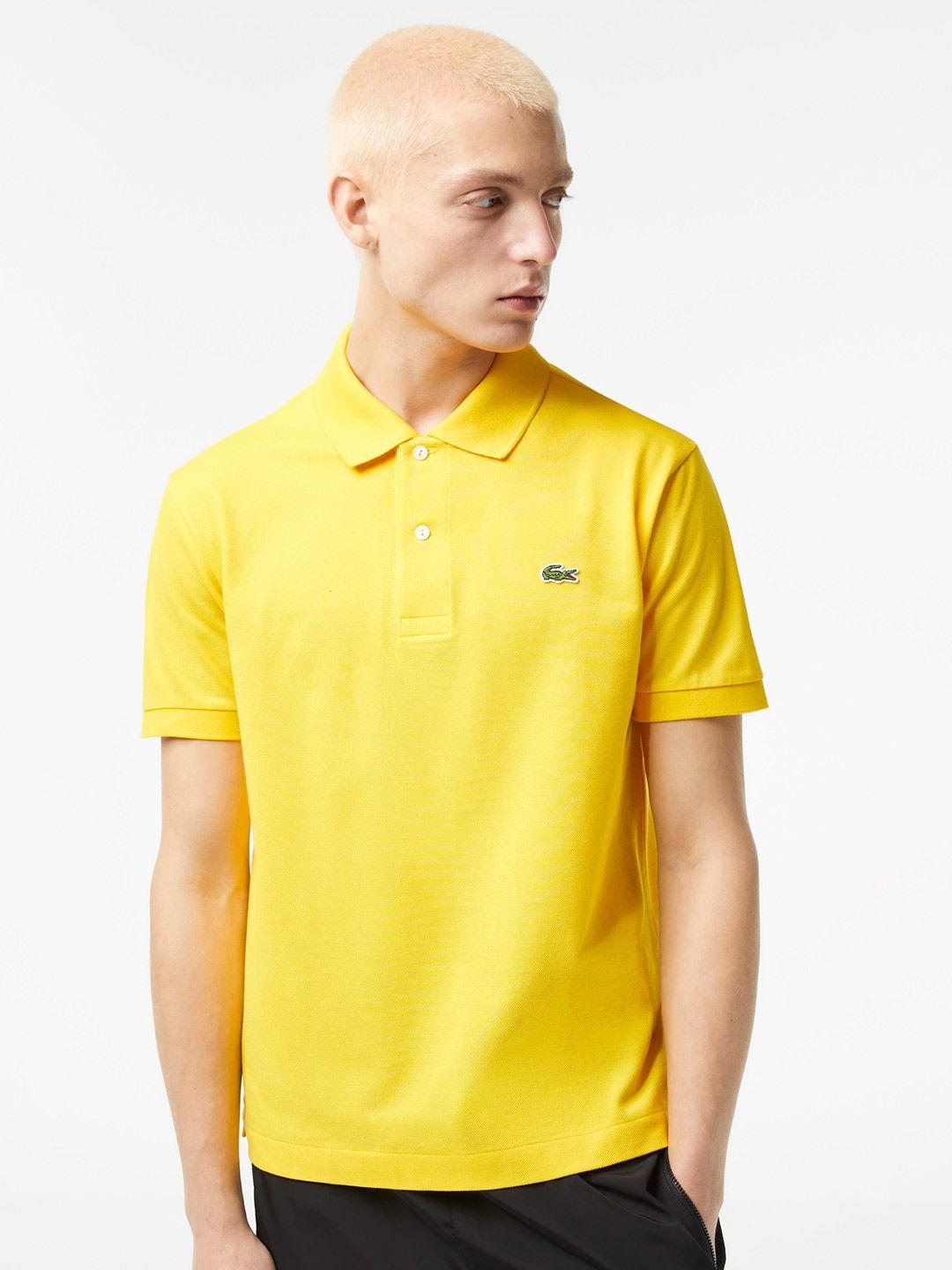 Lacoste Polo Collar Short Sleeves Pure Cotton T-shirt