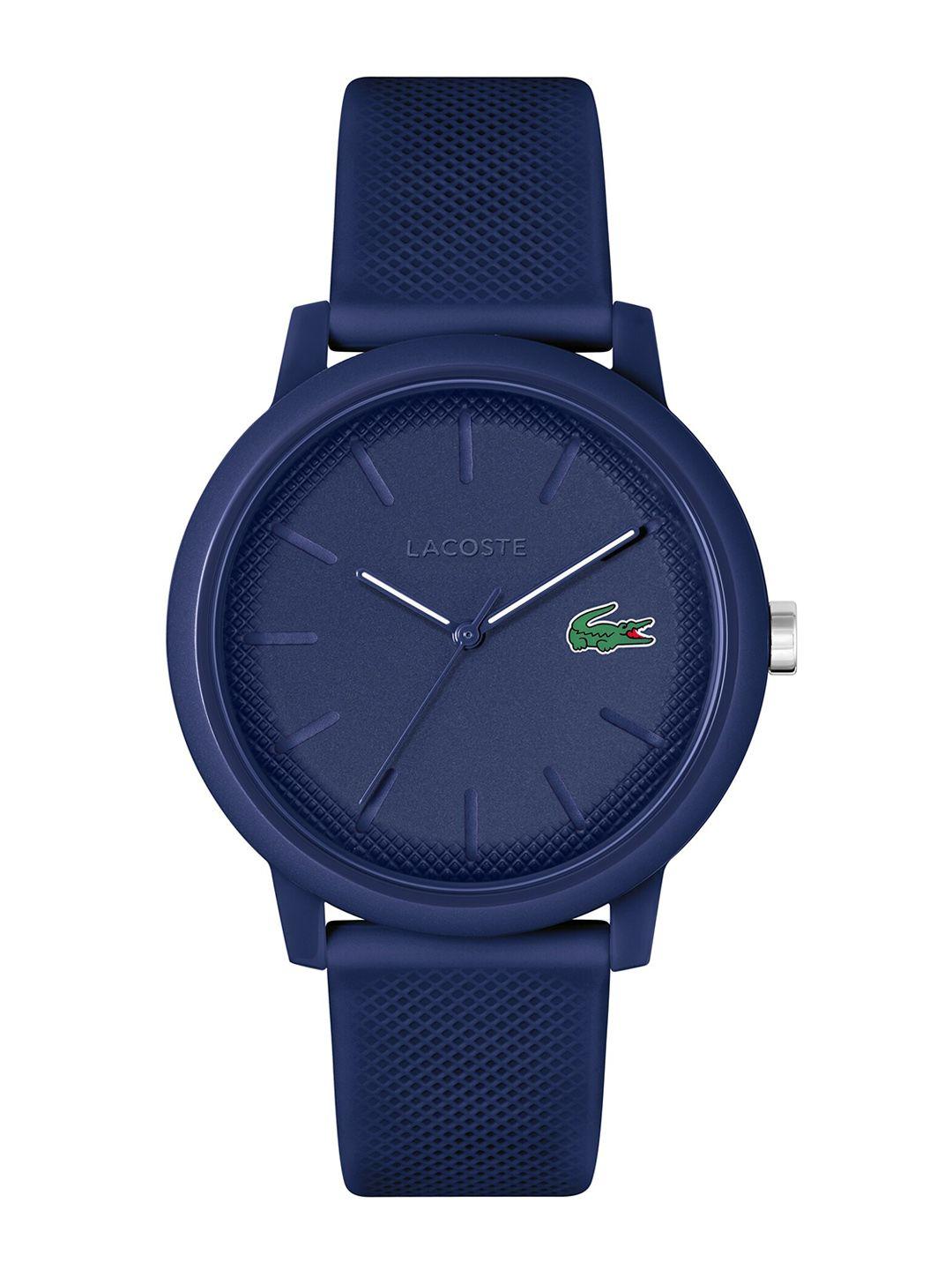 Lacoste Men Brass Dial & Straps Analogue Watch