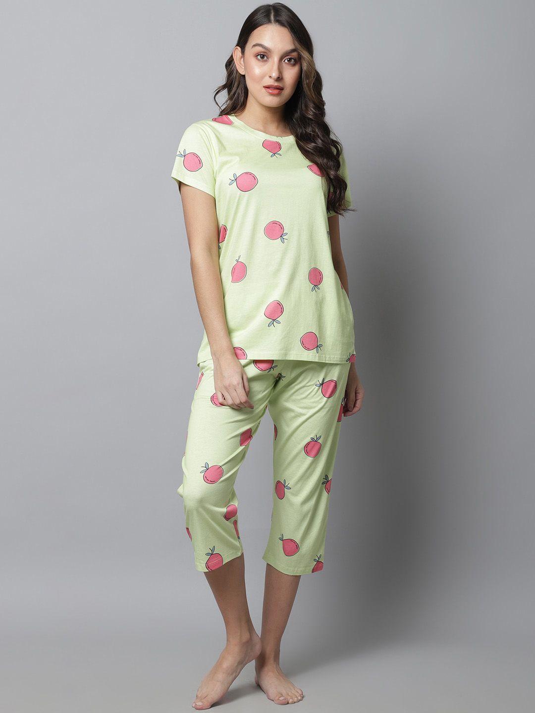 Kanvin Graphic Printed Night Suit