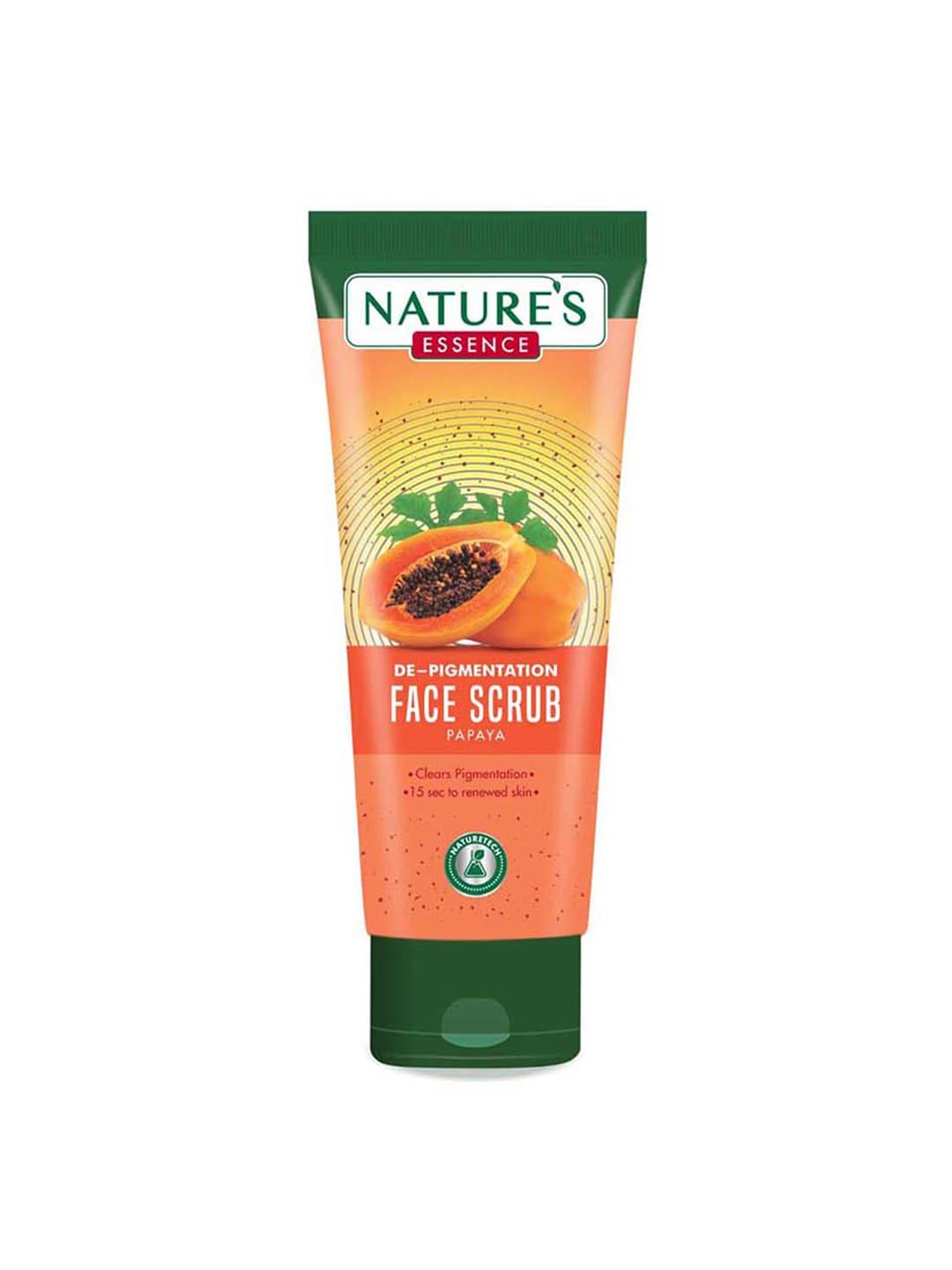 Natures Essence De-Pigmentation Papaya Face Scrub with Skin Brightening Formula - 50g