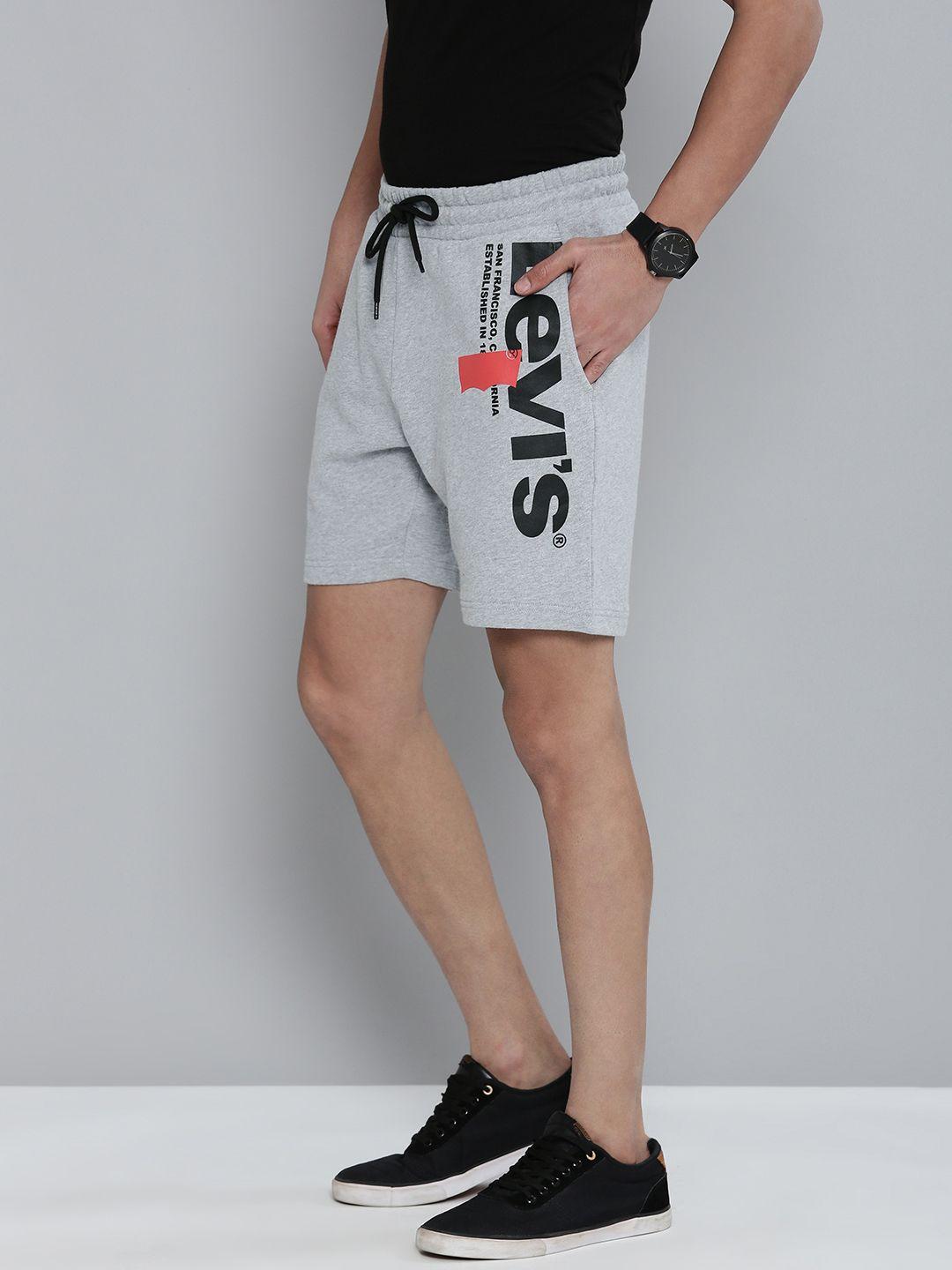 Levis Men Brand Logo Printed Shorts