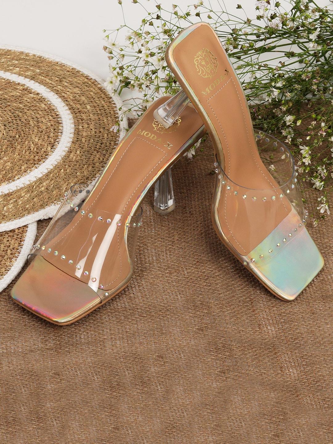 moda-x-embellished-transparent-open-toe-slim-heels