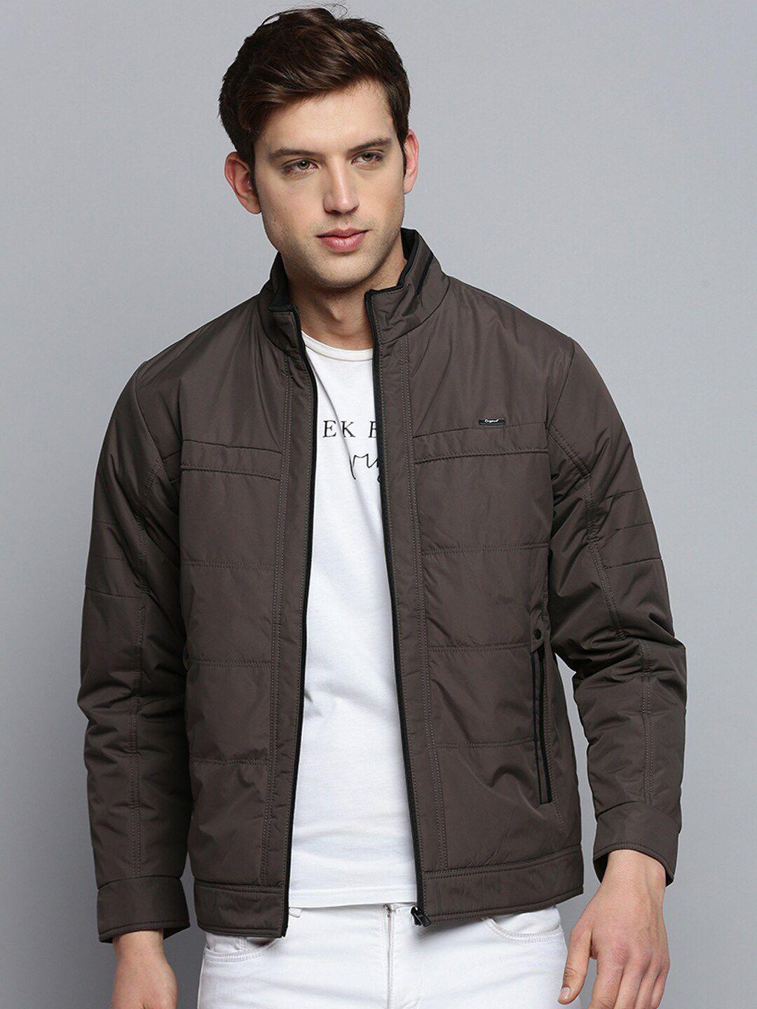 SHOWOFF Mock Collar Water Resistant Quilted Jacket