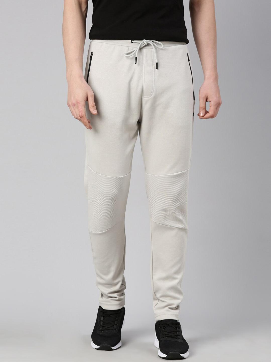 Proline Men Mid-Rise Pure Cotton Track Pants
