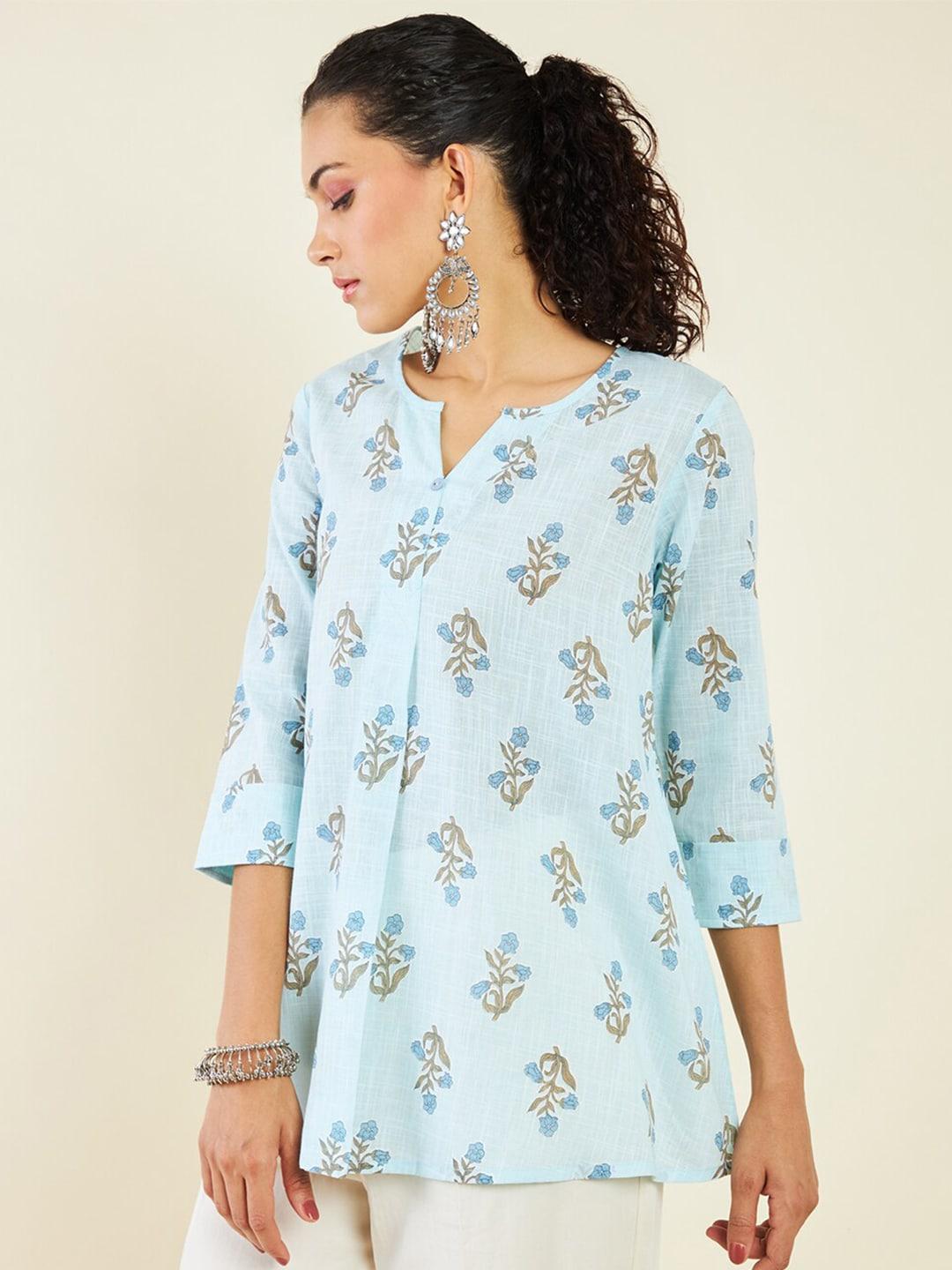 Soch Floral Printed Cotton Tunic