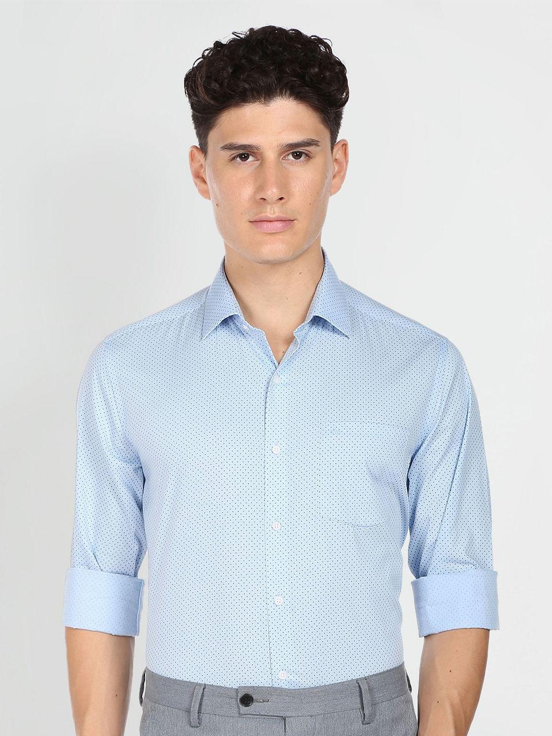 arrow-micro-ditsy-printed-cotton-formal-shirt