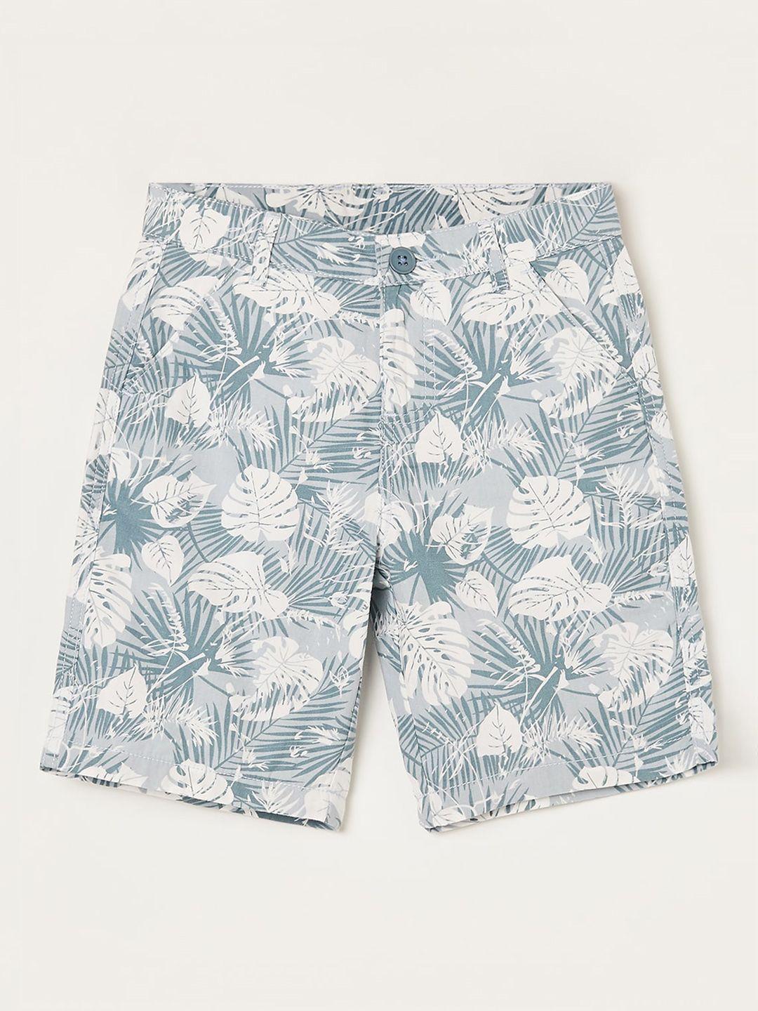 Fame Forever by Lifestyle Boys Floral Printed Cotton Shorts