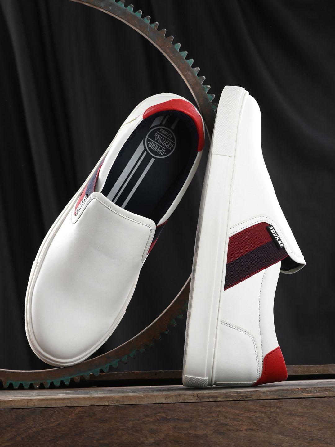 spykar-men-round-toe-basics-slip-on-sneakers