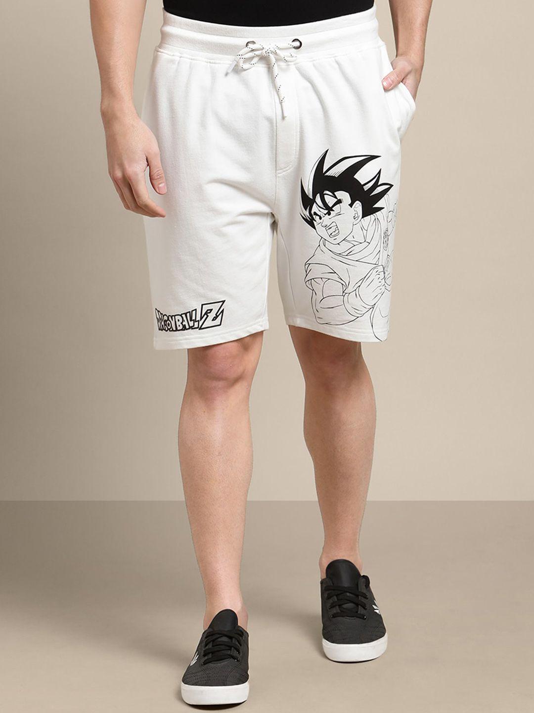 Free Authority Men Dragon Ball Z Printed Cotton Shorts
