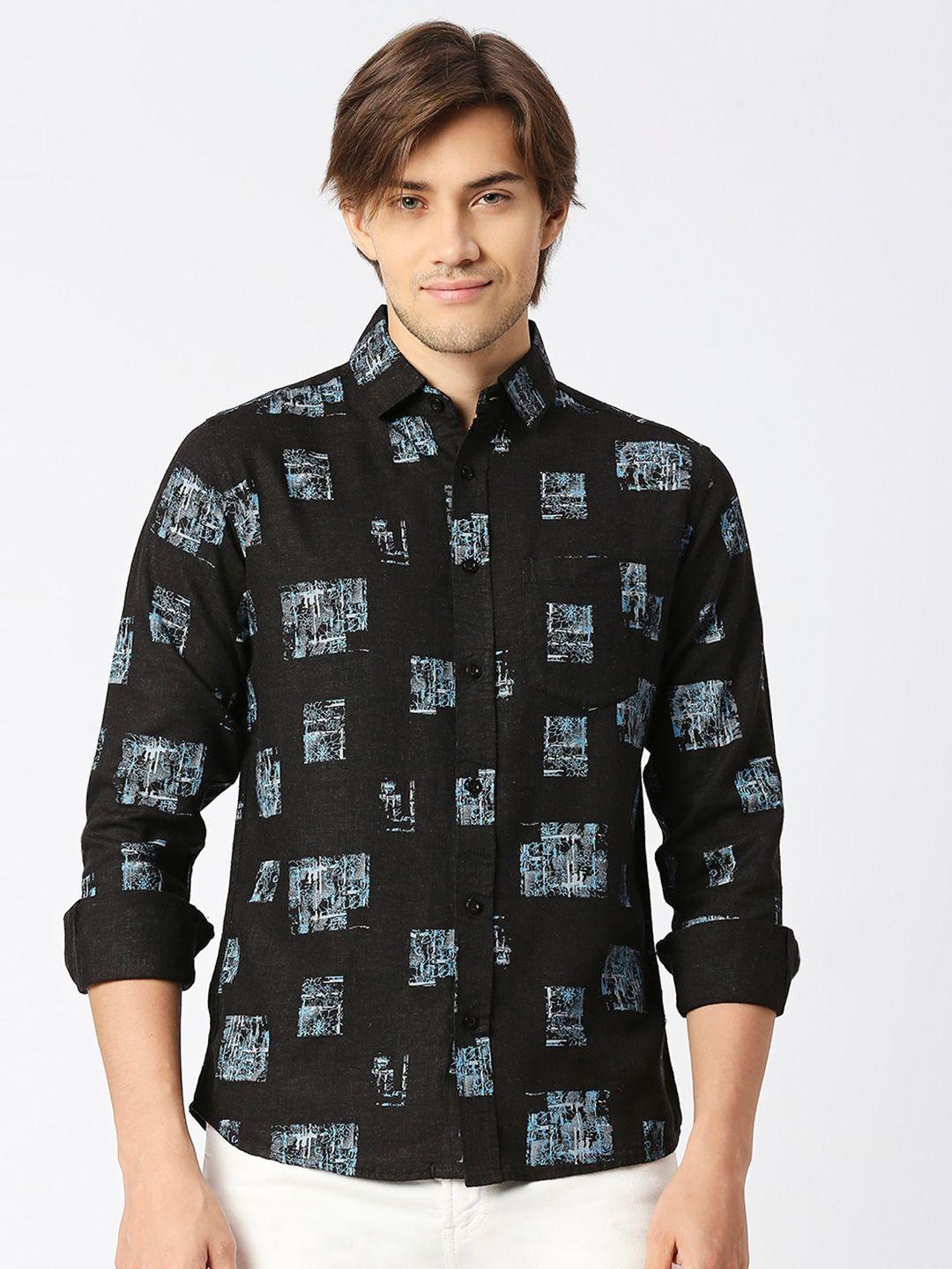 mod-ecru-geometric-printed-casual-shirt