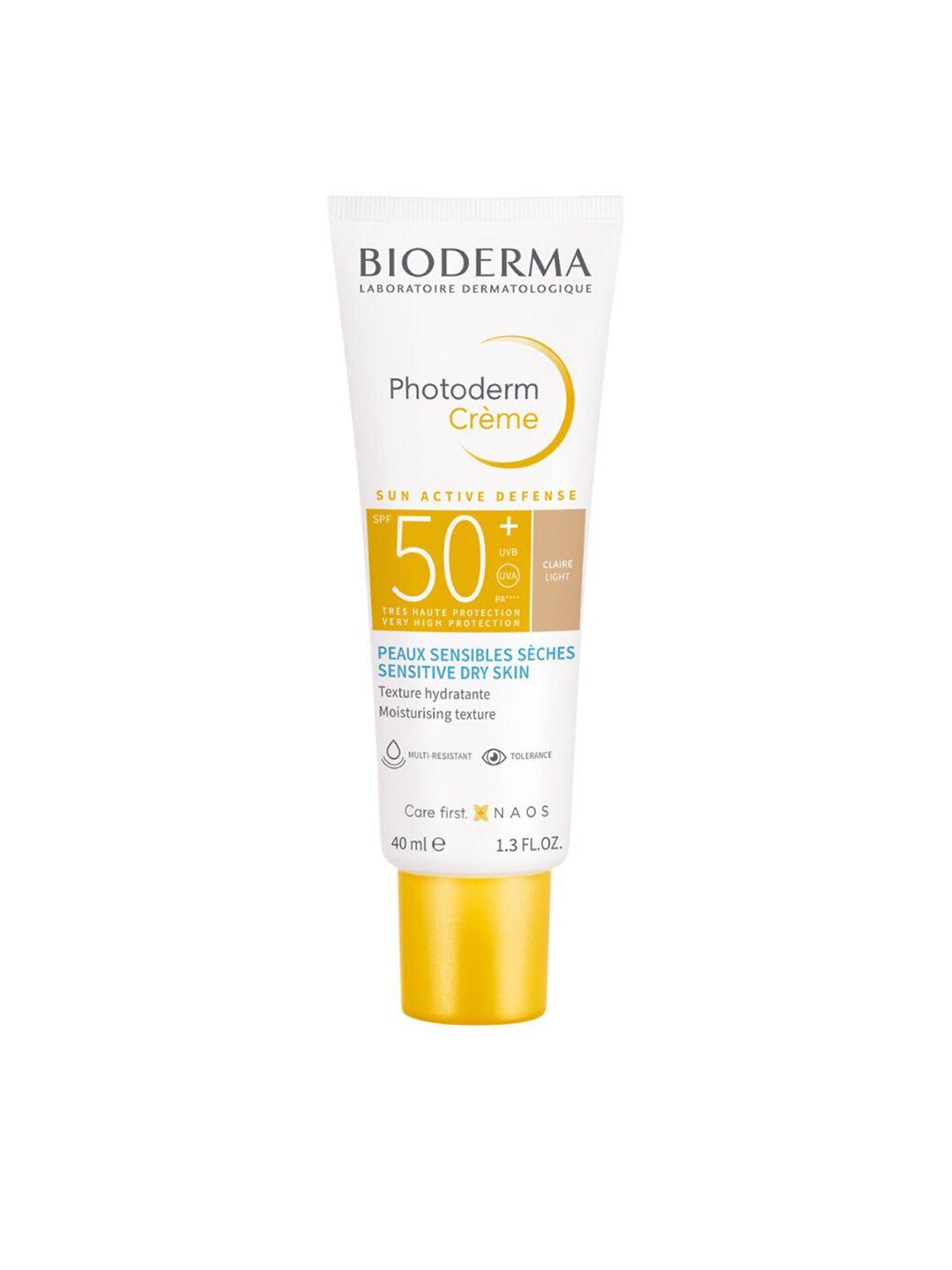 BIODERMA Photoderm Creme Teinte Claire SPF 50+ Sunscreen - 40ml