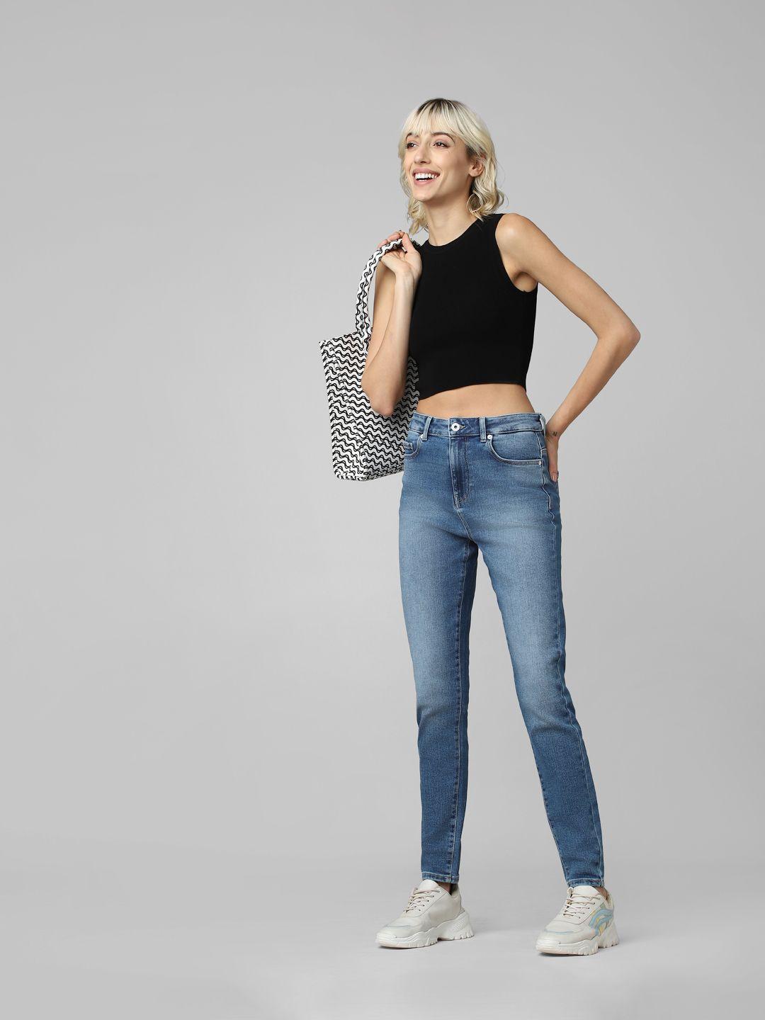 only-women-skinny-fit-high-rise-cotton-heavy-fade-stretchable-jeans