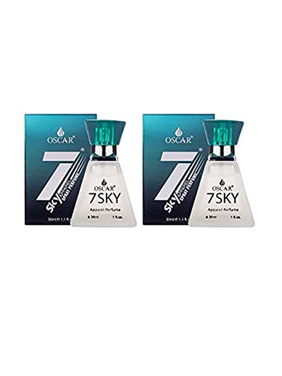 OSCAR Set of 2 7Sky Feisty Long Lasting Eau De Perfume - 30 ml each