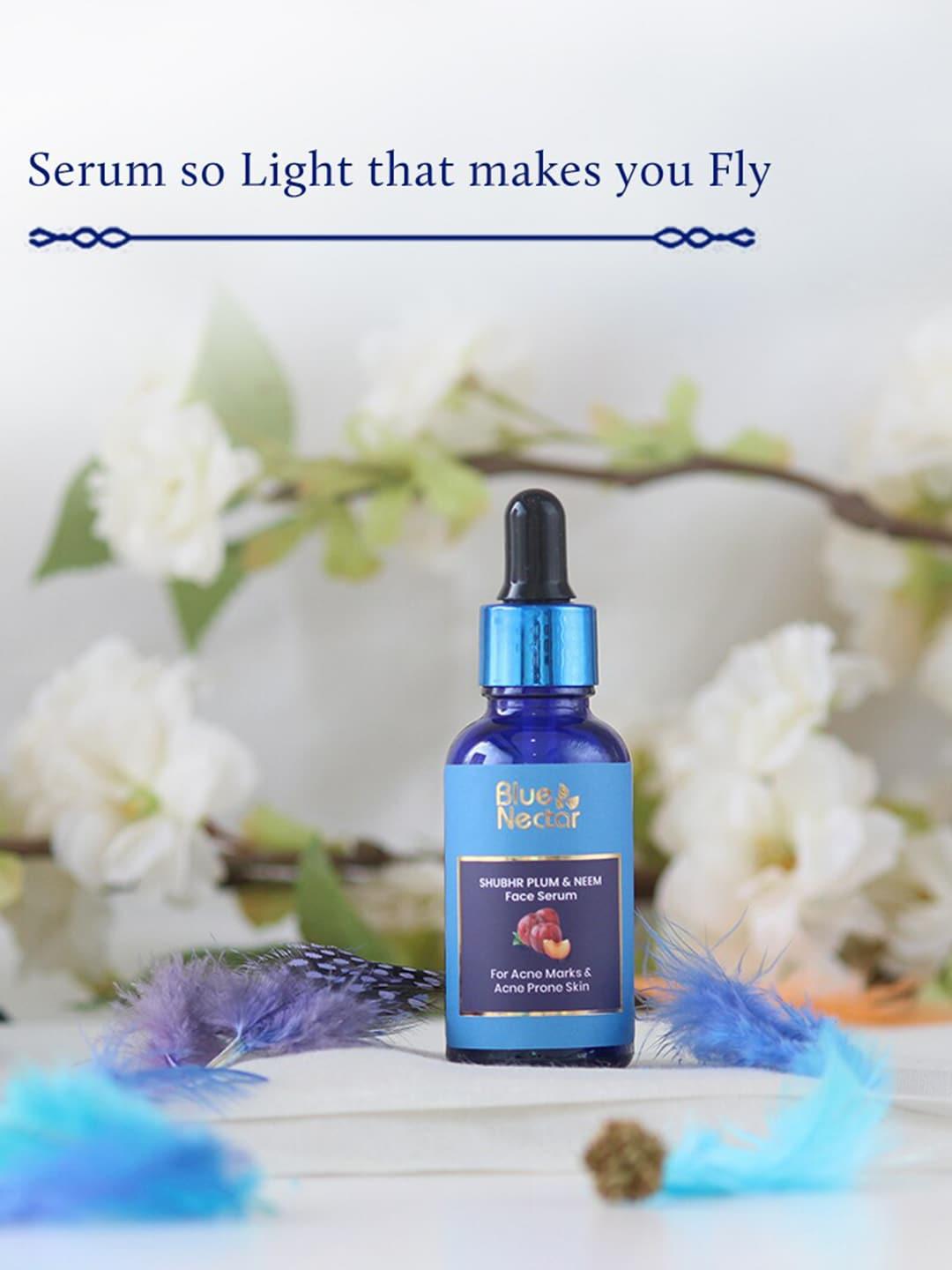 Blue Nectar Shubhr Plum & Neem Face Serum for Acne Prone Skin - 30 ml