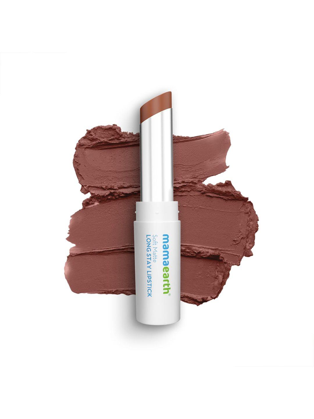 mamaearth-soft-matte-12hr-long-stay-lipstick-with-jojoba-oil-&-vitamin-e-3.5g--mocha-brown